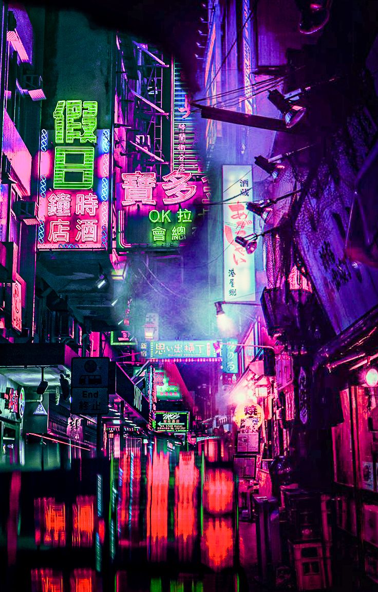 Neon Welcome To Night City Cyberpunk 2077 Wallpapers