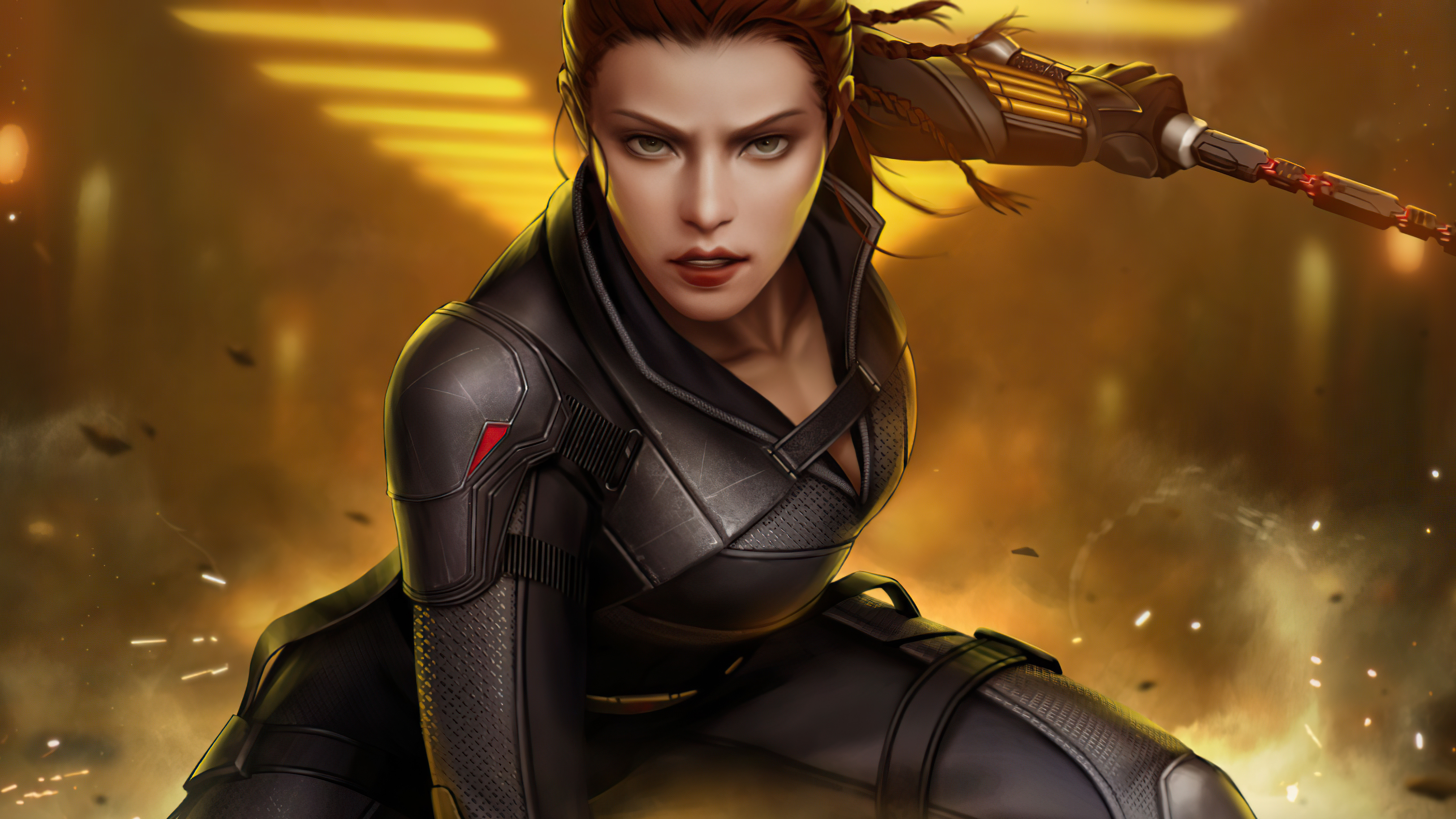 New Black Widow Marvel's Avengers Wallpapers