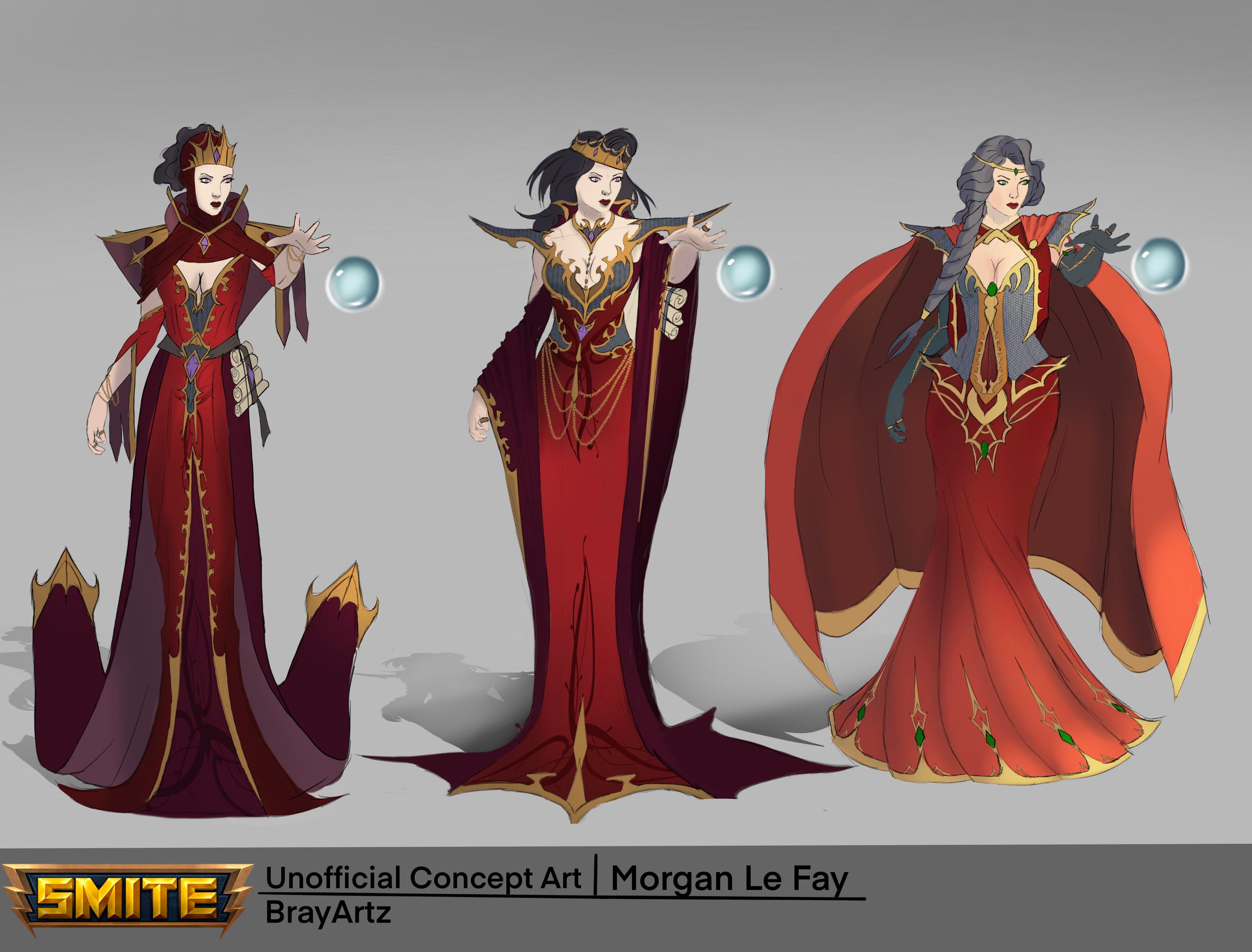 New Smite Goddess Morgan Le Fay Wallpapers