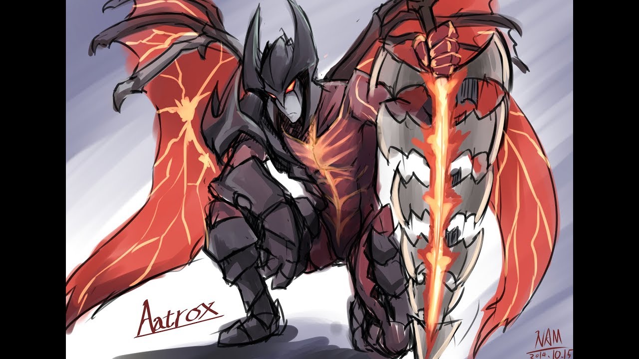 Odyssey Aatrox LoL Wallpapers