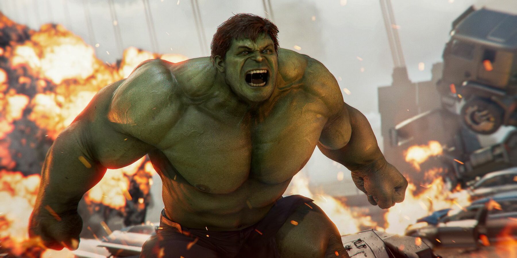Old Hulk in Marvel's Avengers Game Wallpapers