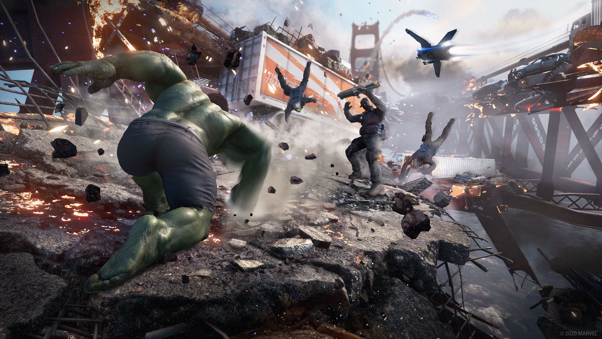 Old Hulk in Marvel's Avengers Game Wallpapers