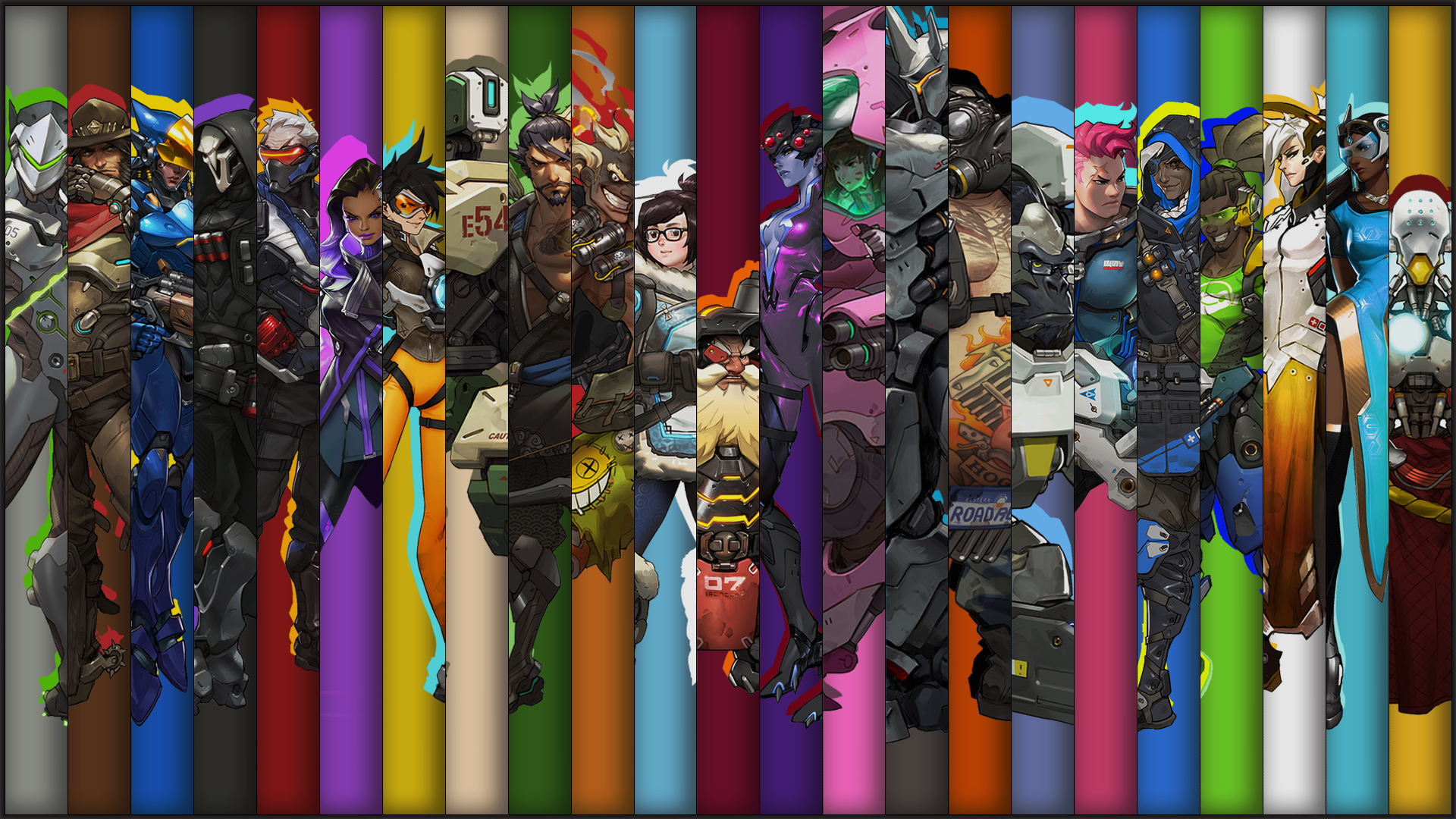 overwatch characters wallpapers Wallpapers