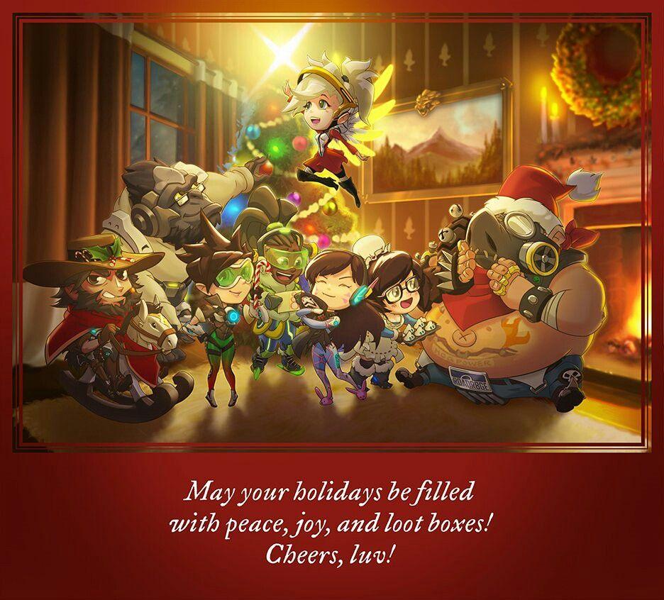 overwatch christmas wallpapers Wallpapers