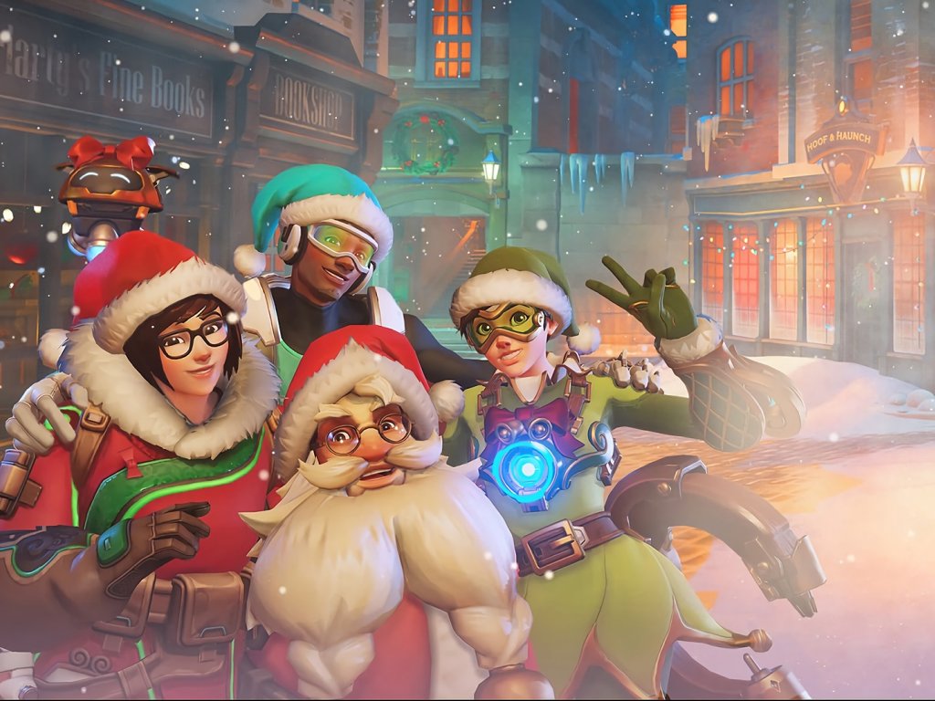 overwatch christmas wallpapers Wallpapers