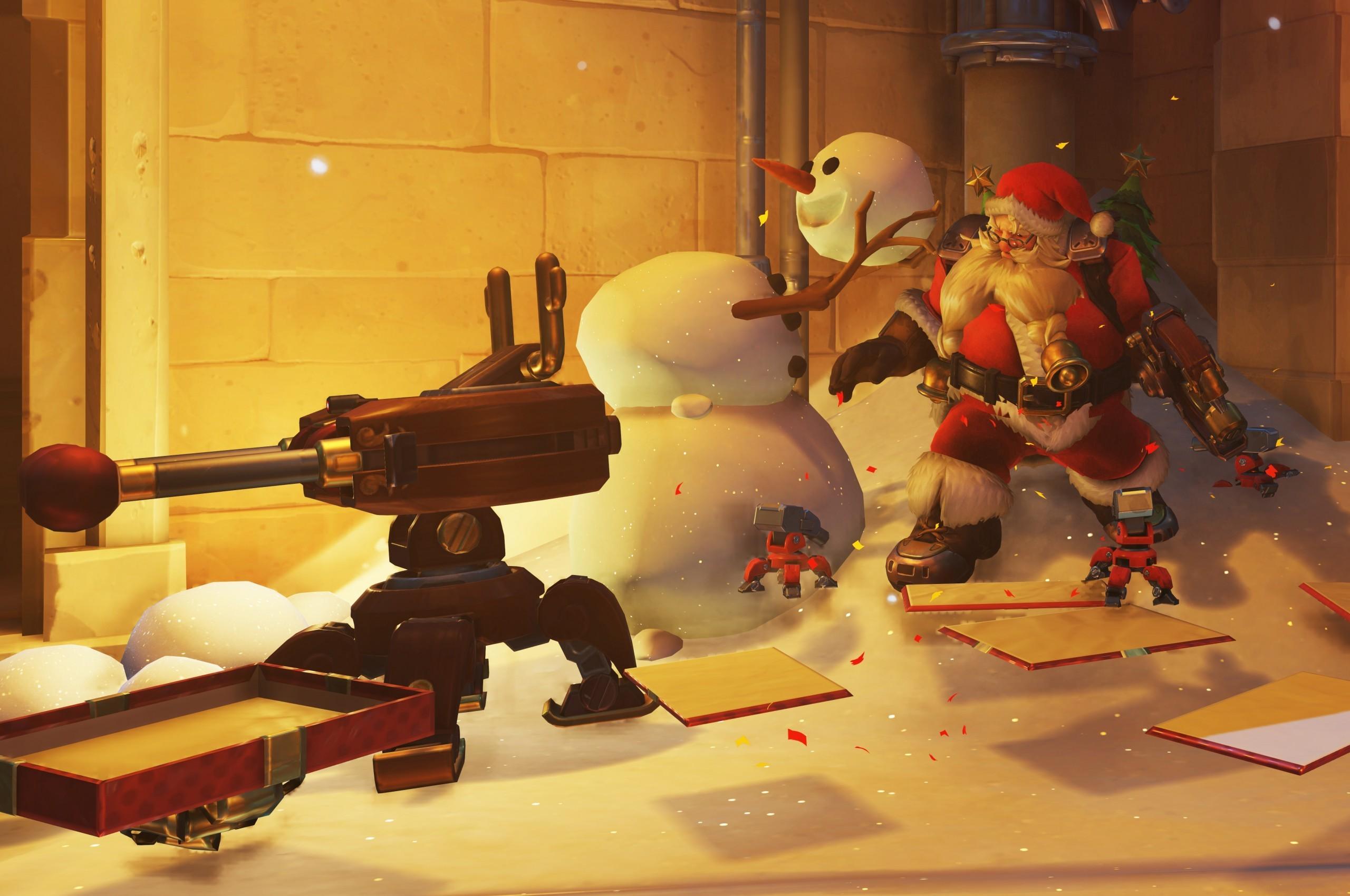 overwatch christmas wallpapers Wallpapers