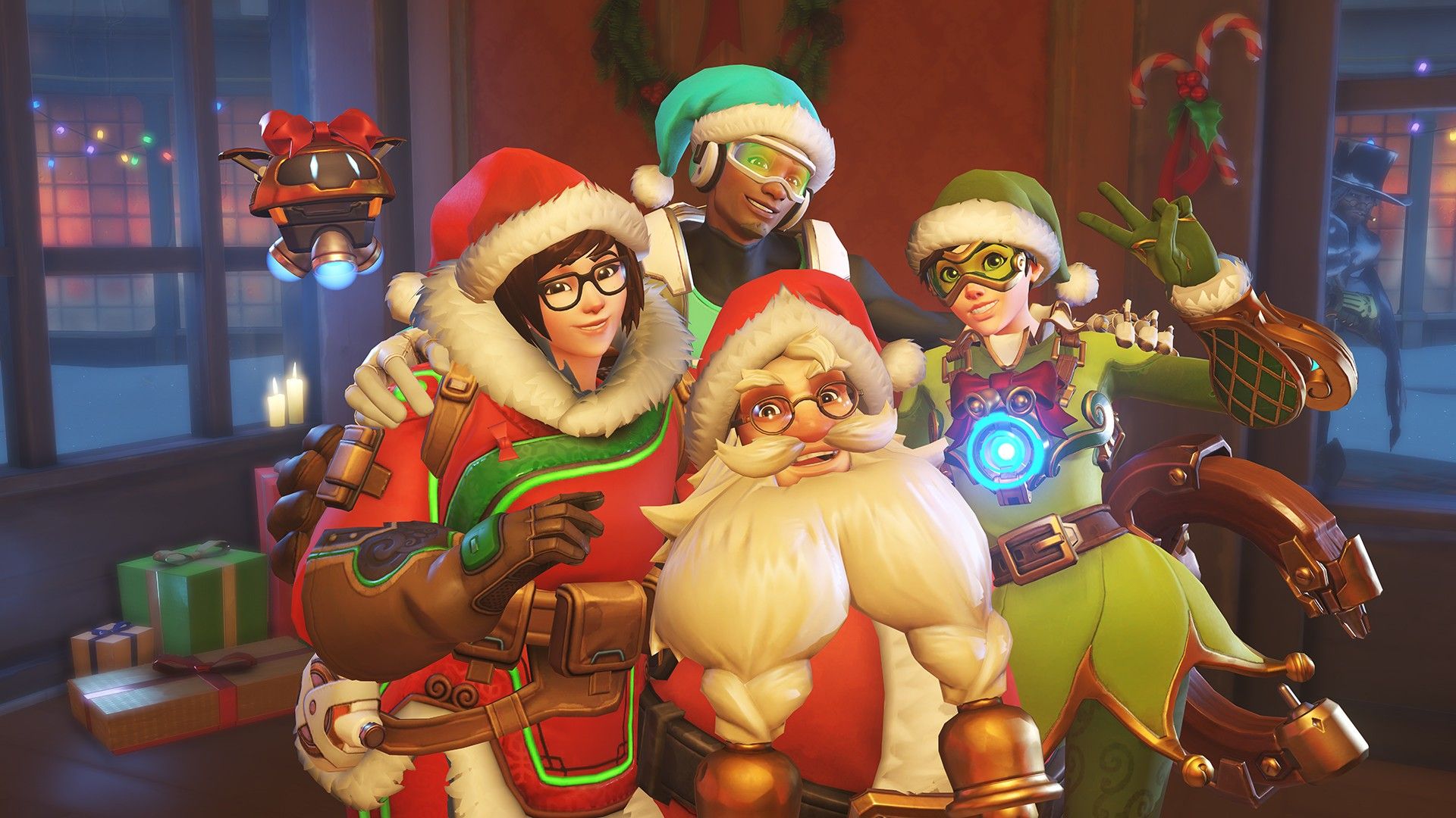 overwatch christmas wallpapers Wallpapers