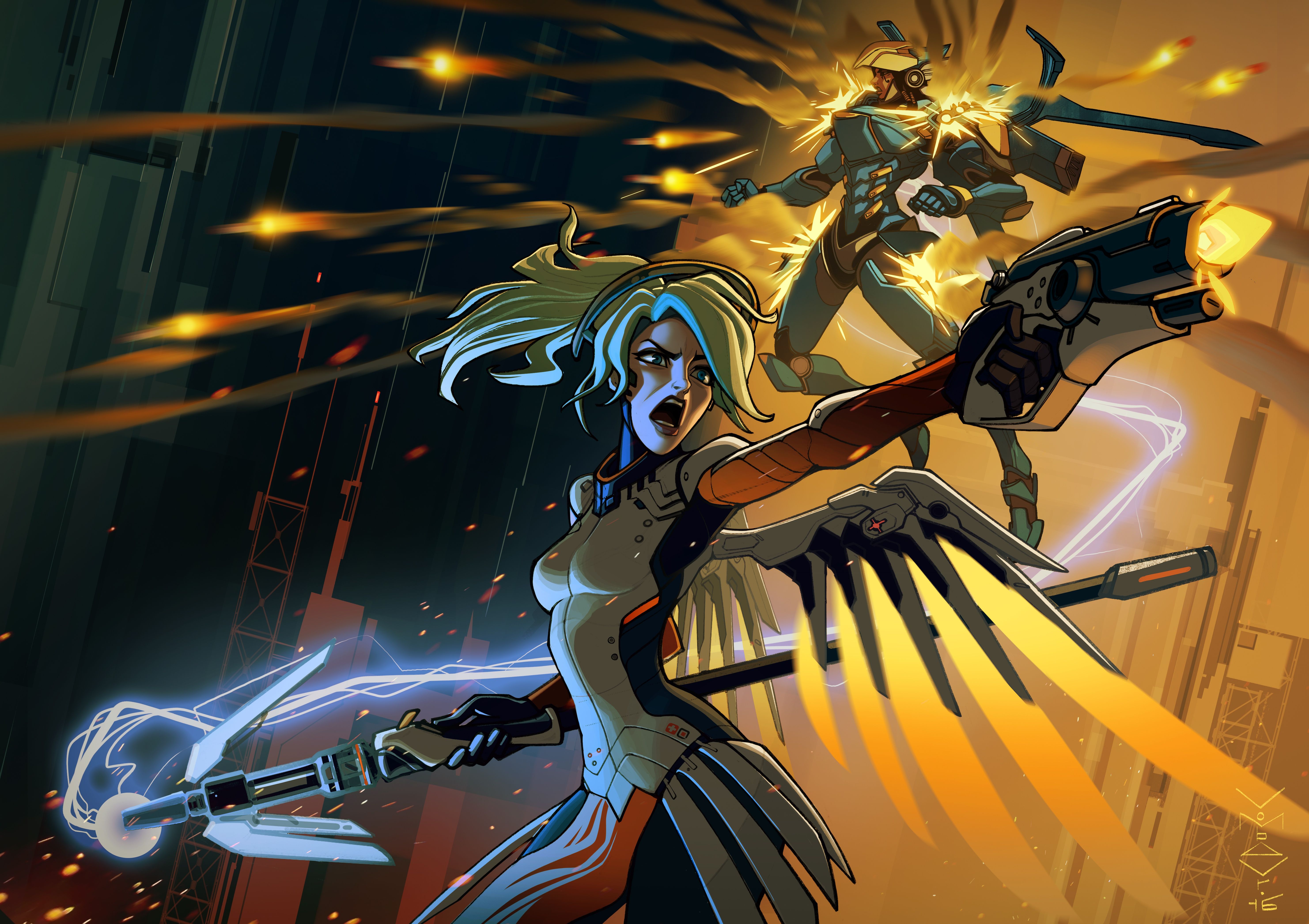 overwatch mercy wallpapers Wallpapers