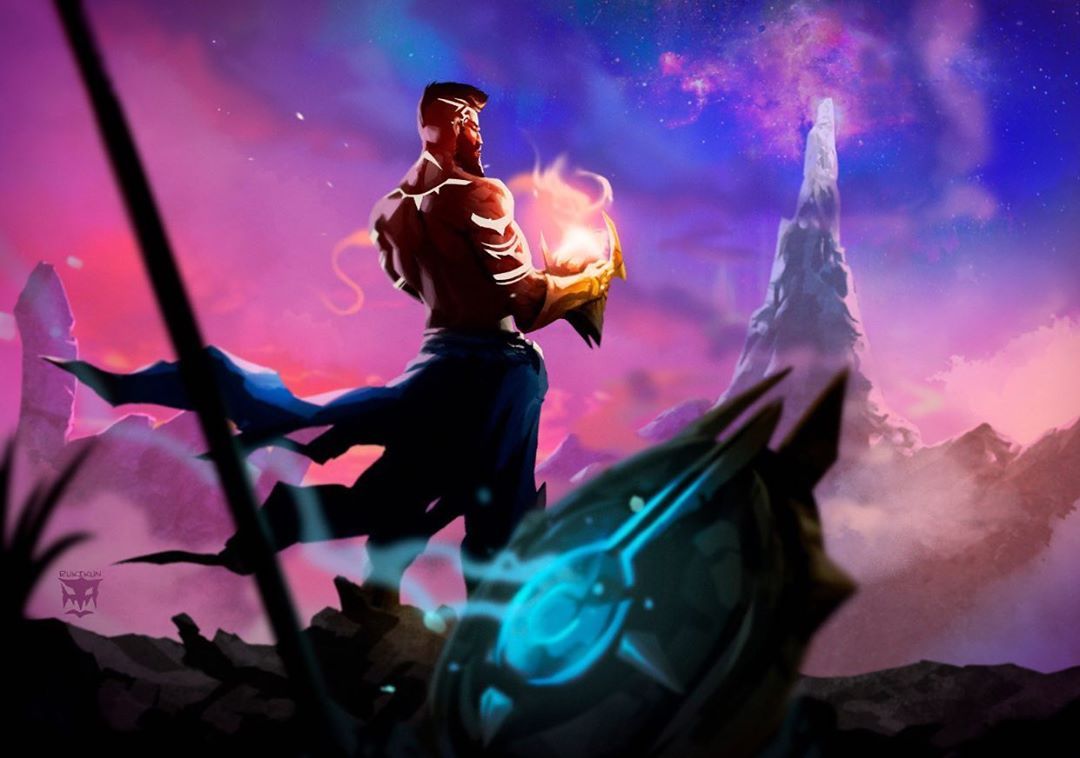 Pantheon &amp; Aurelion LoL Gaming Wallpapers