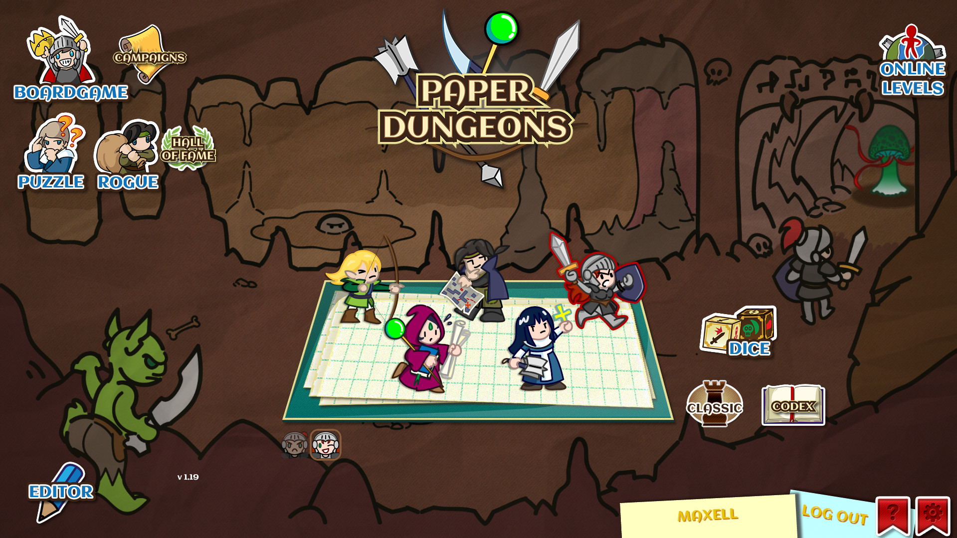 Paper Dungeons Wallpapers