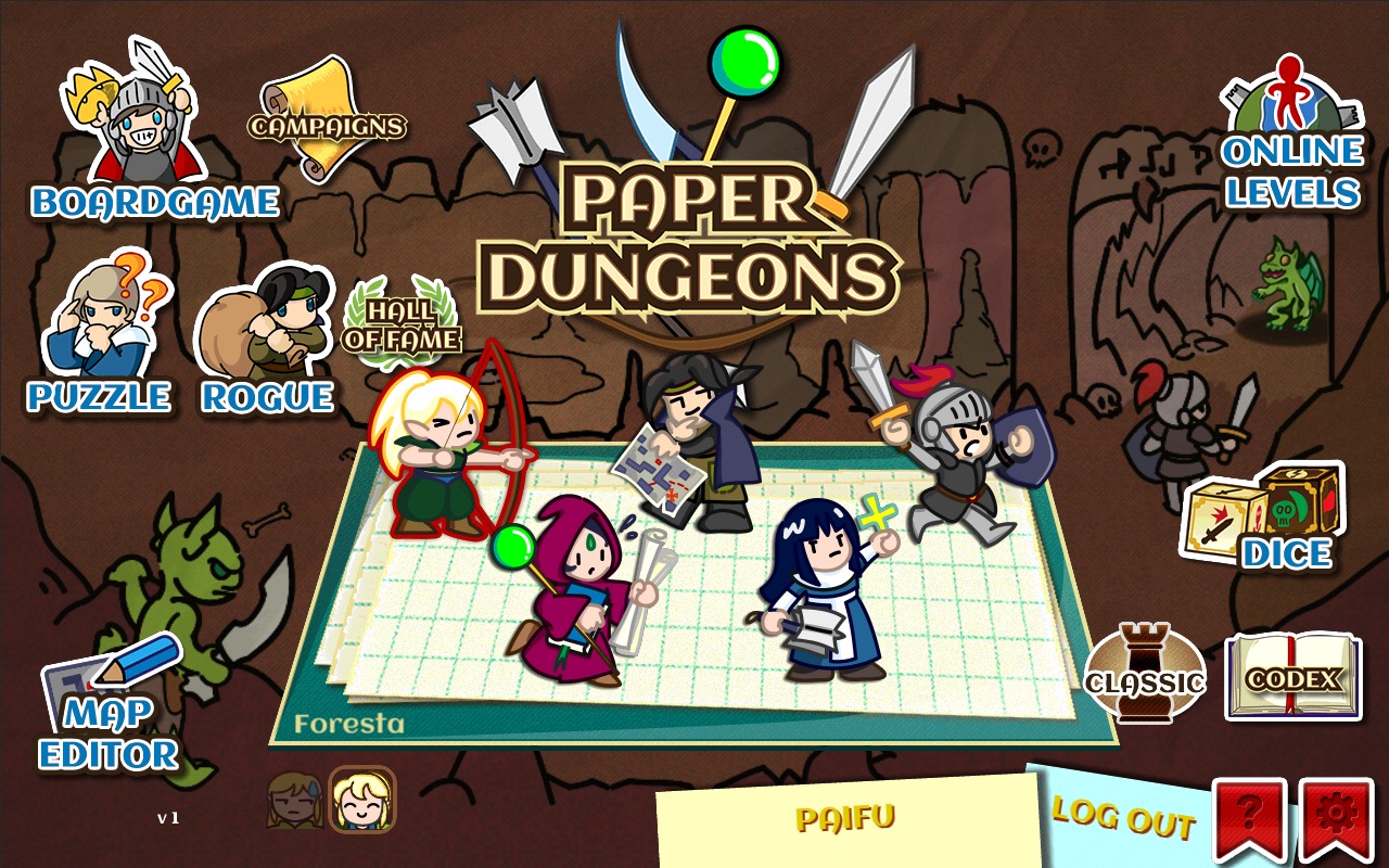 Paper Dungeons Wallpapers