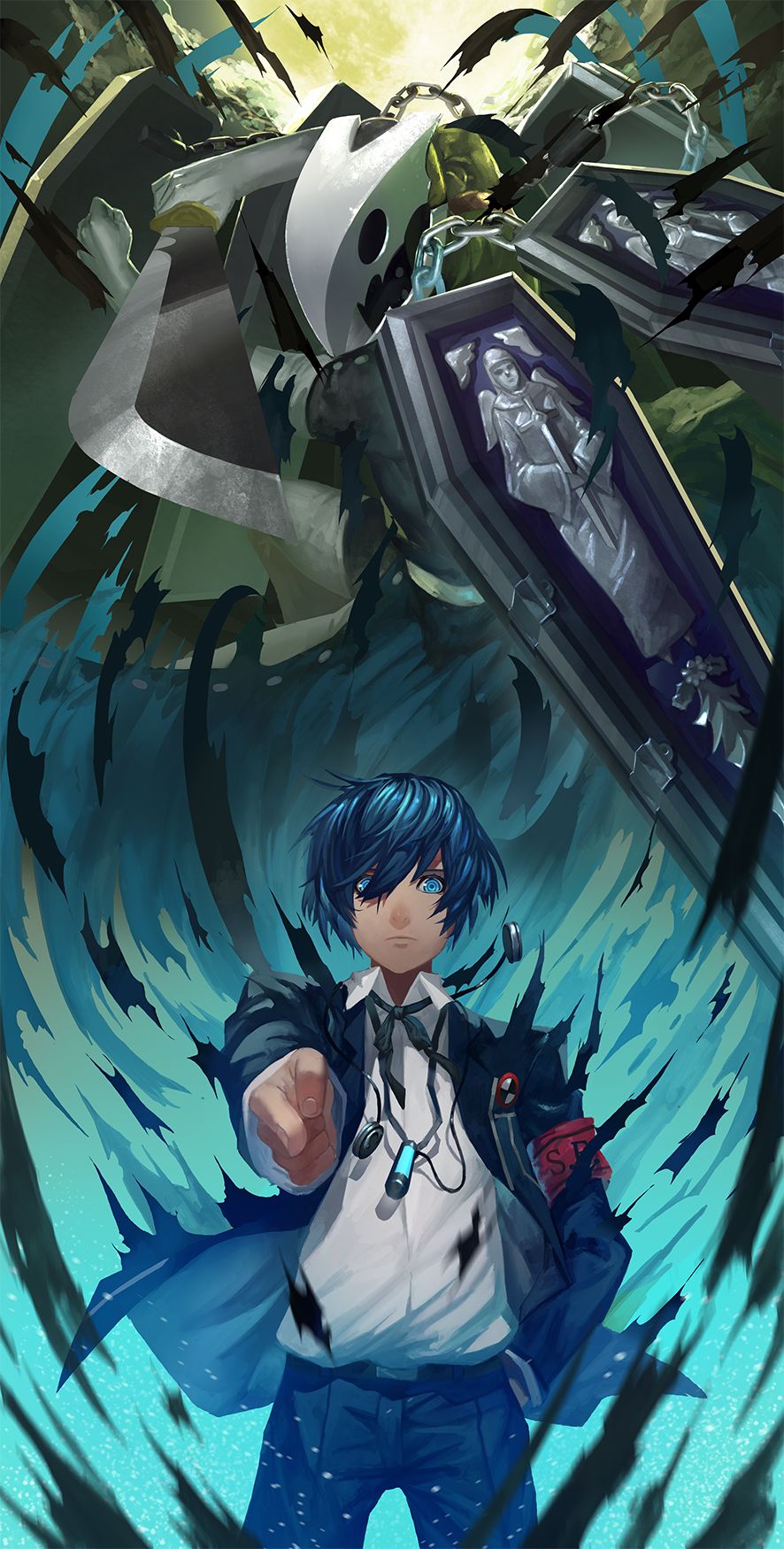 persona 3 thanatos wallpaper Wallpapers