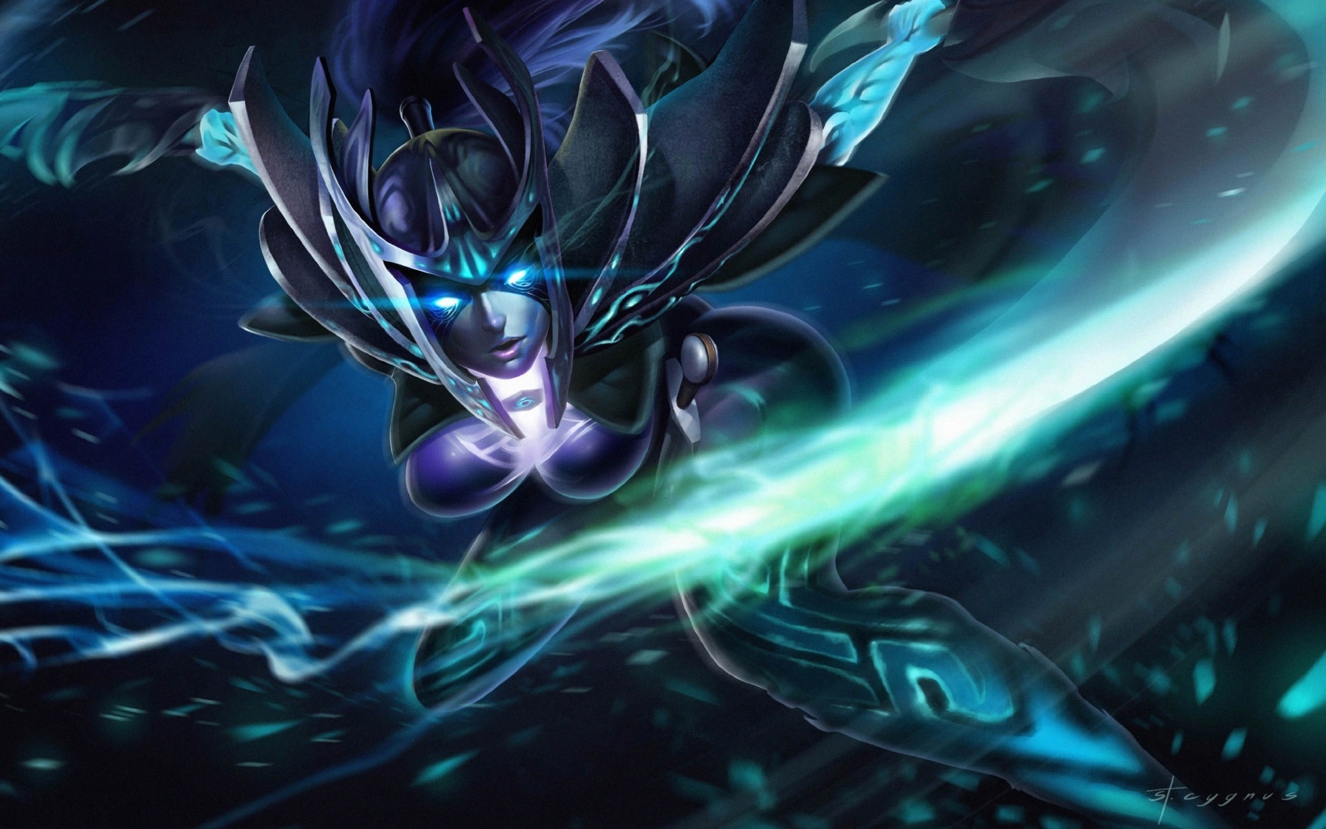 Phantom Assassin DotA 2 Digital Wallpapers