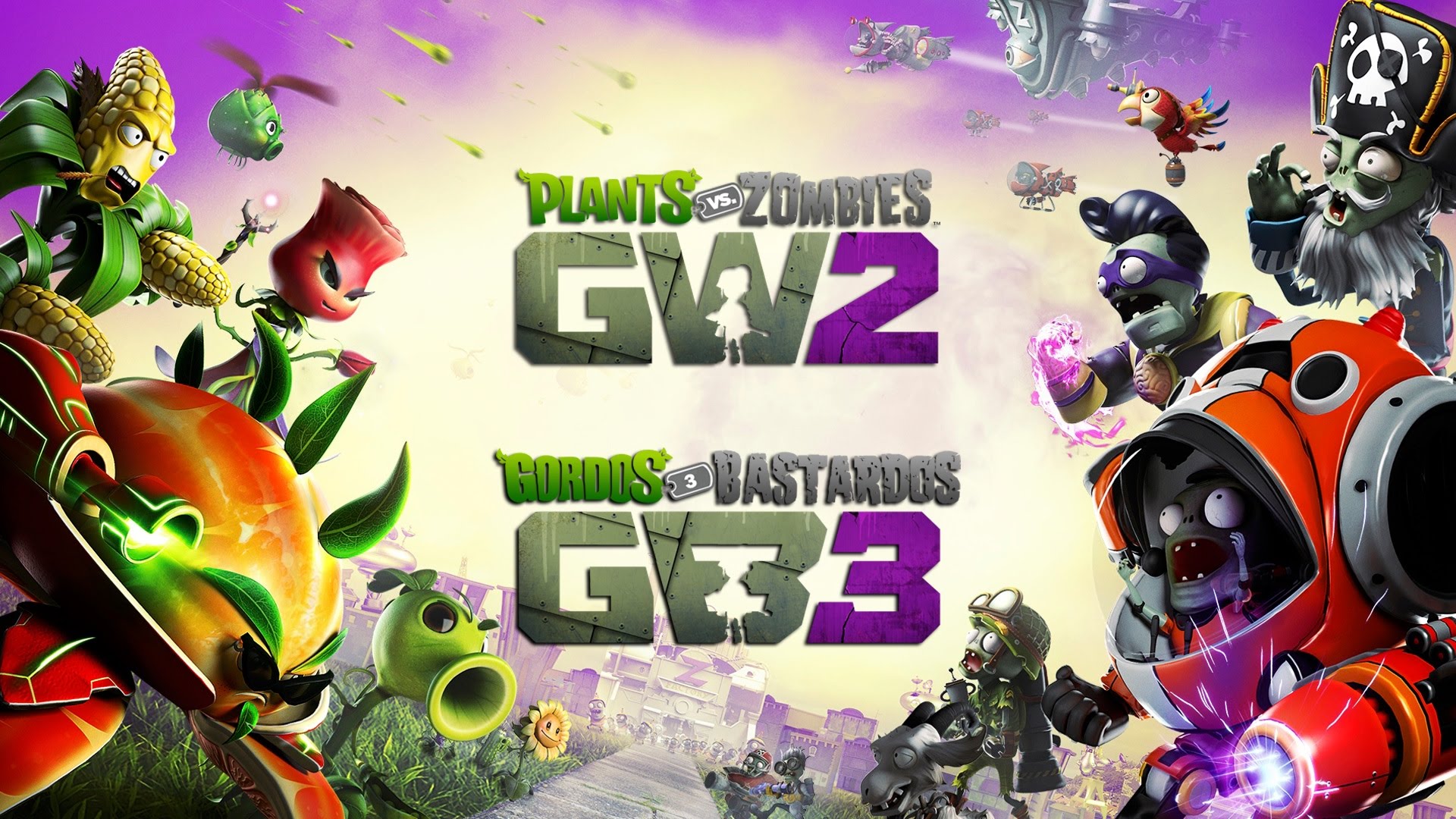 Против зомби 3. Plants vs Zombies Garden Warfare 3. Растения против зомби Garden Warfare 2. Plants vs Zombies Garden Warfare 3 растения. Plants vs Zombies Garden Warfare 1.