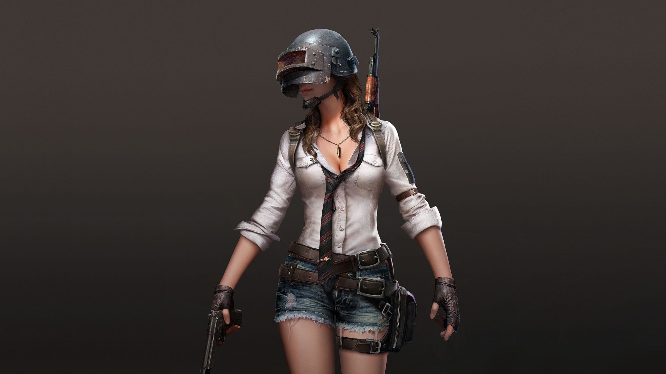 Playerunknown's Battlegrounds Woman Warrior Wallpapers