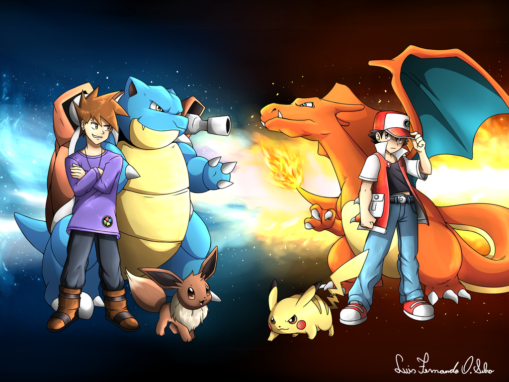 Pokemon: Red and Blue Wallpapers