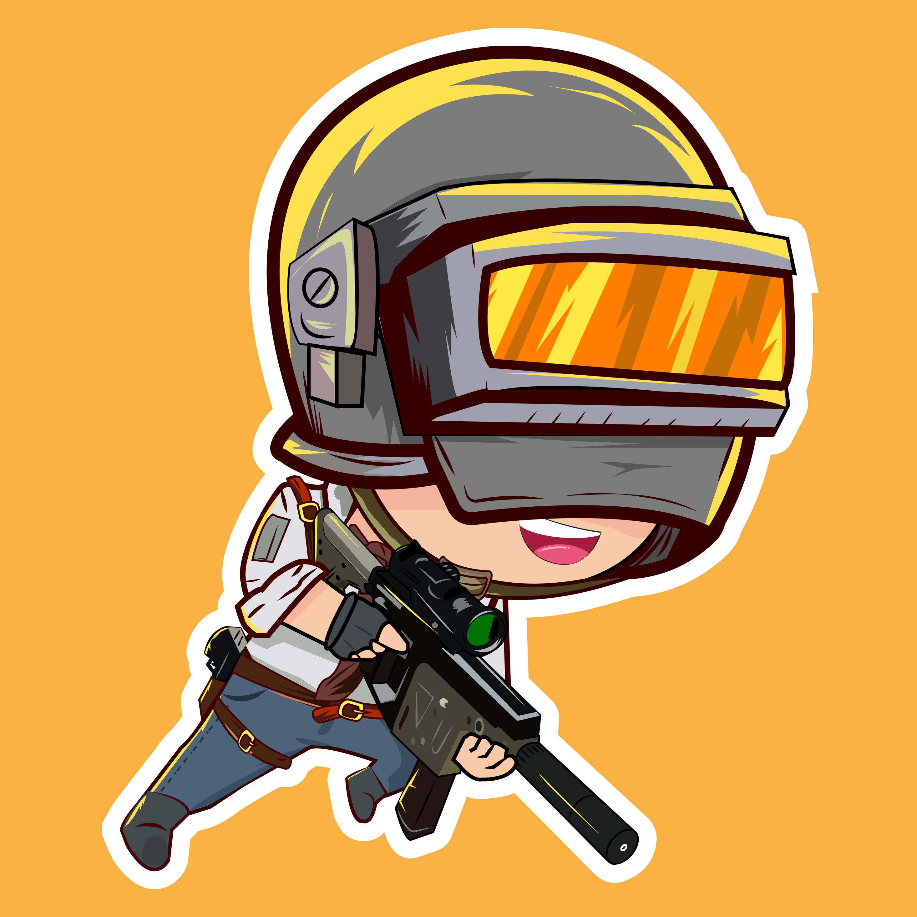 Pubg Cartoon Wallpapers