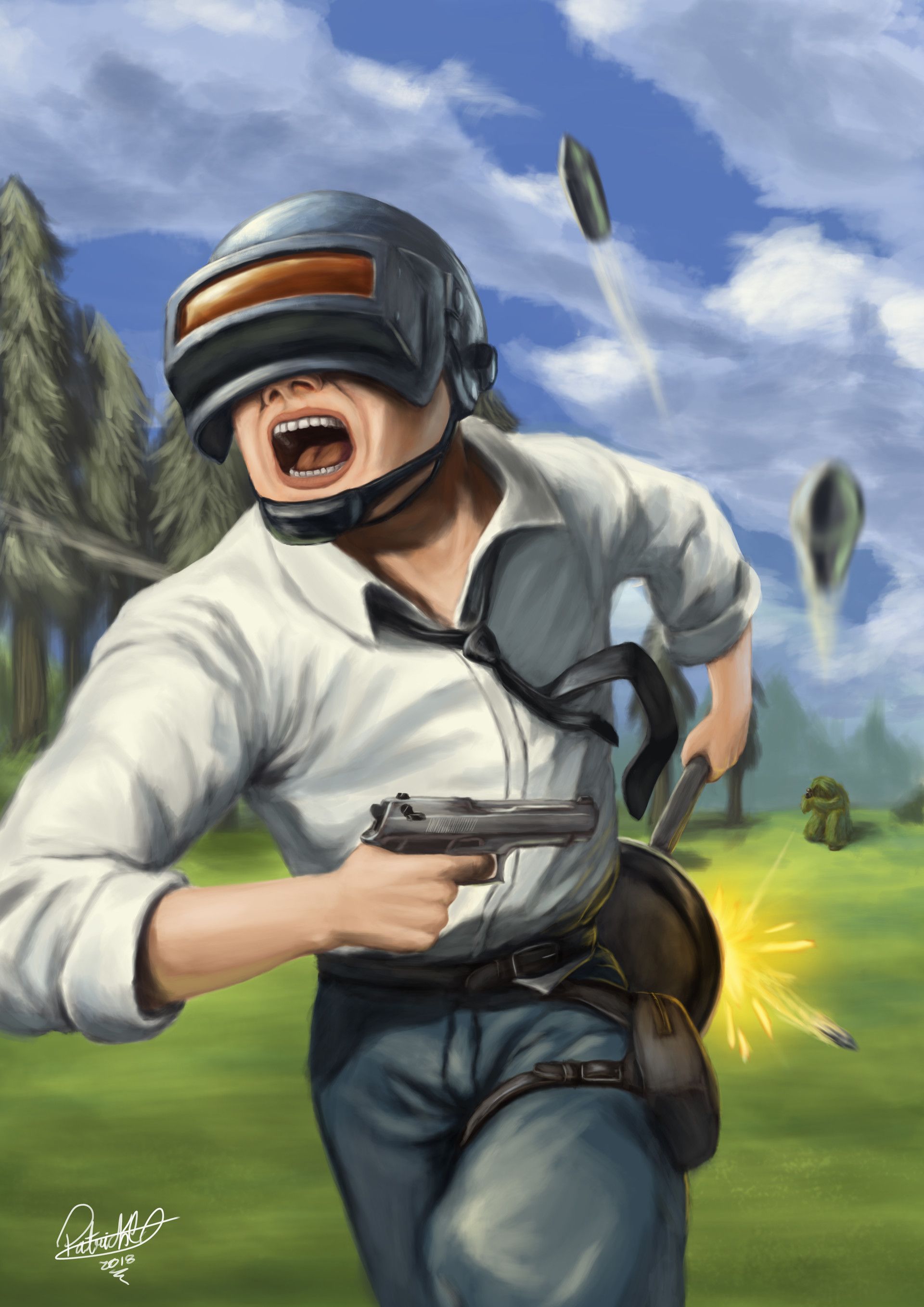 Pubg Cartoon Wallpapers