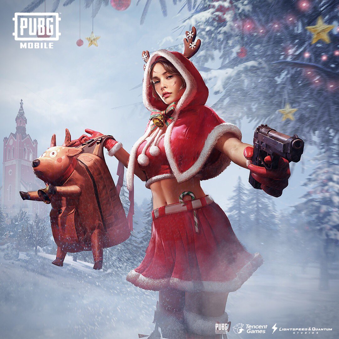 PUBG Game Squad Christmas Wallpapers