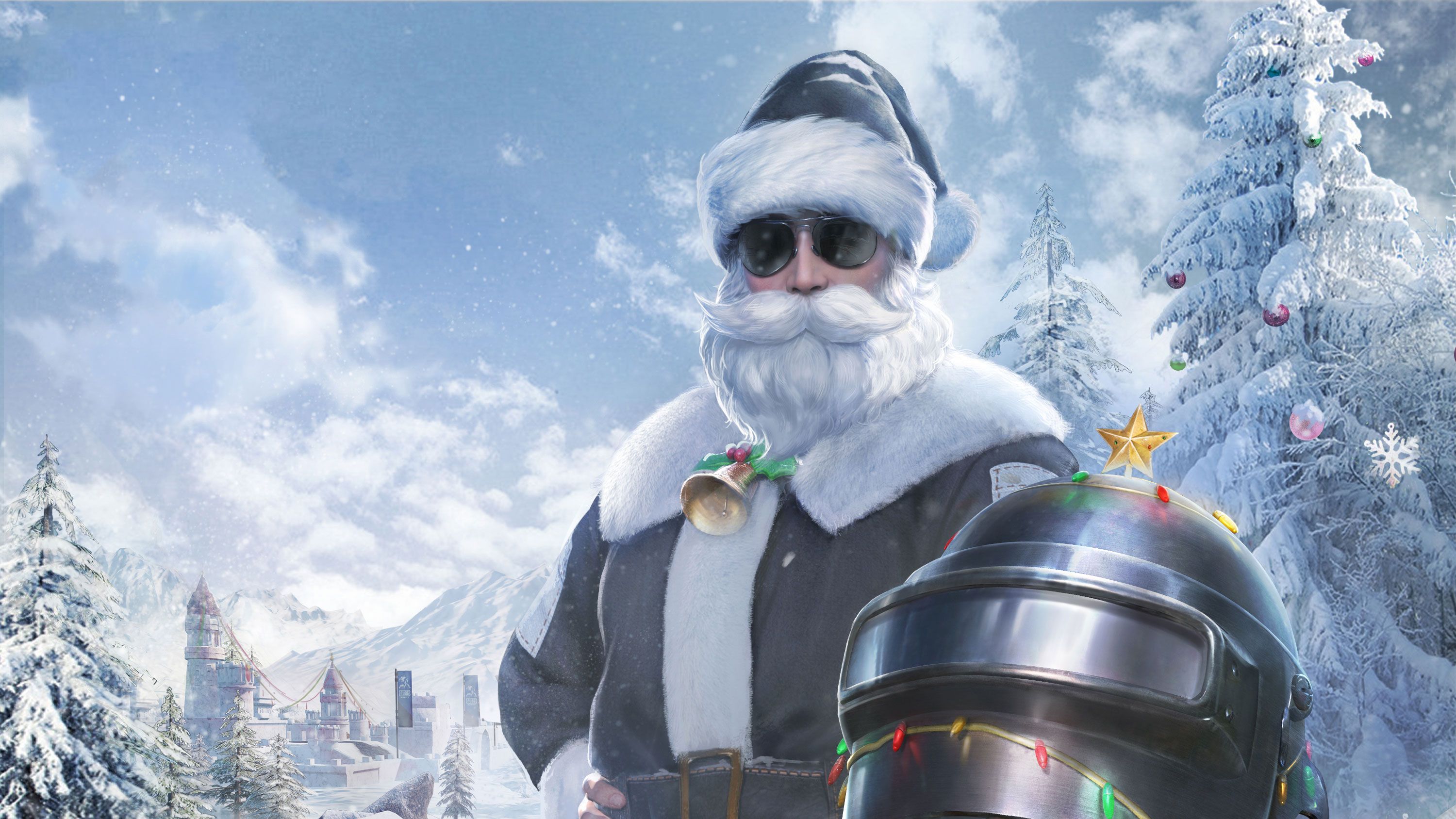 PUBG Game Squad Christmas Wallpapers