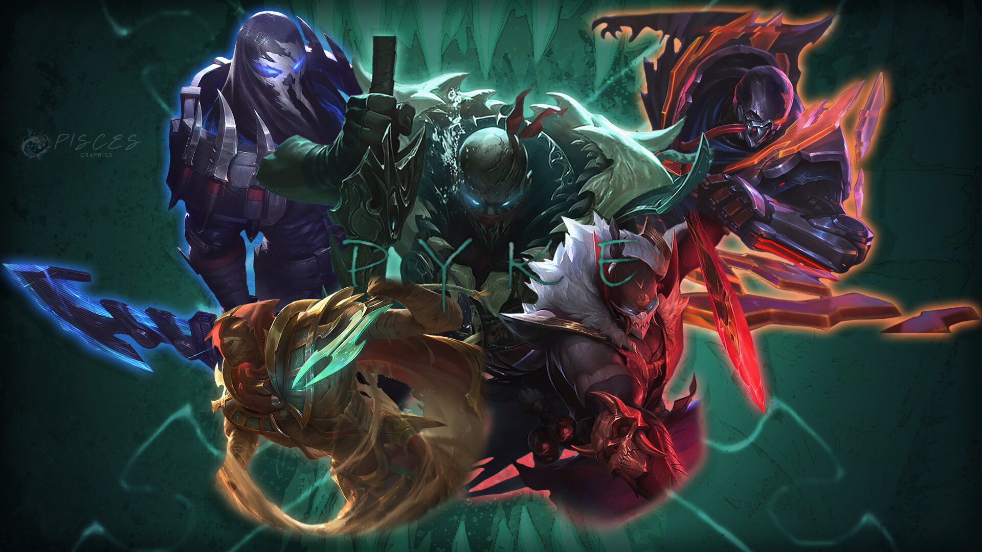 Pyke League Of Legends Wallpapers