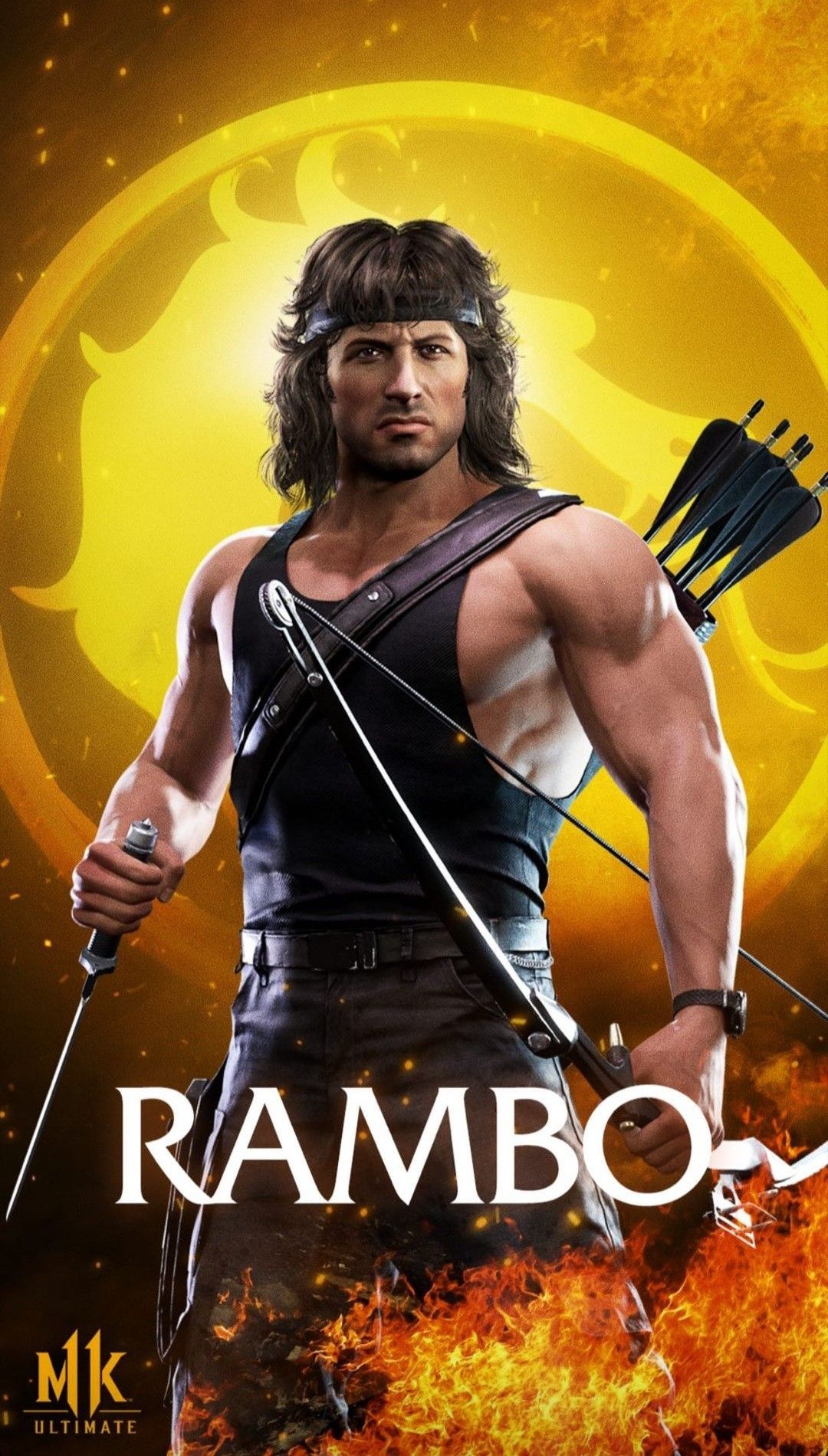 Rambo Mortal Kombat 11 Wallpapers