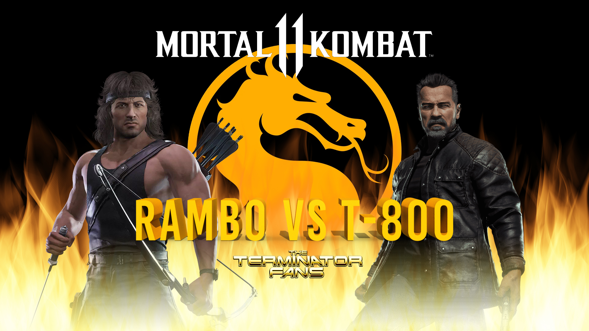 Rambo Vs Terminator Mortal Kombat Wallpapers