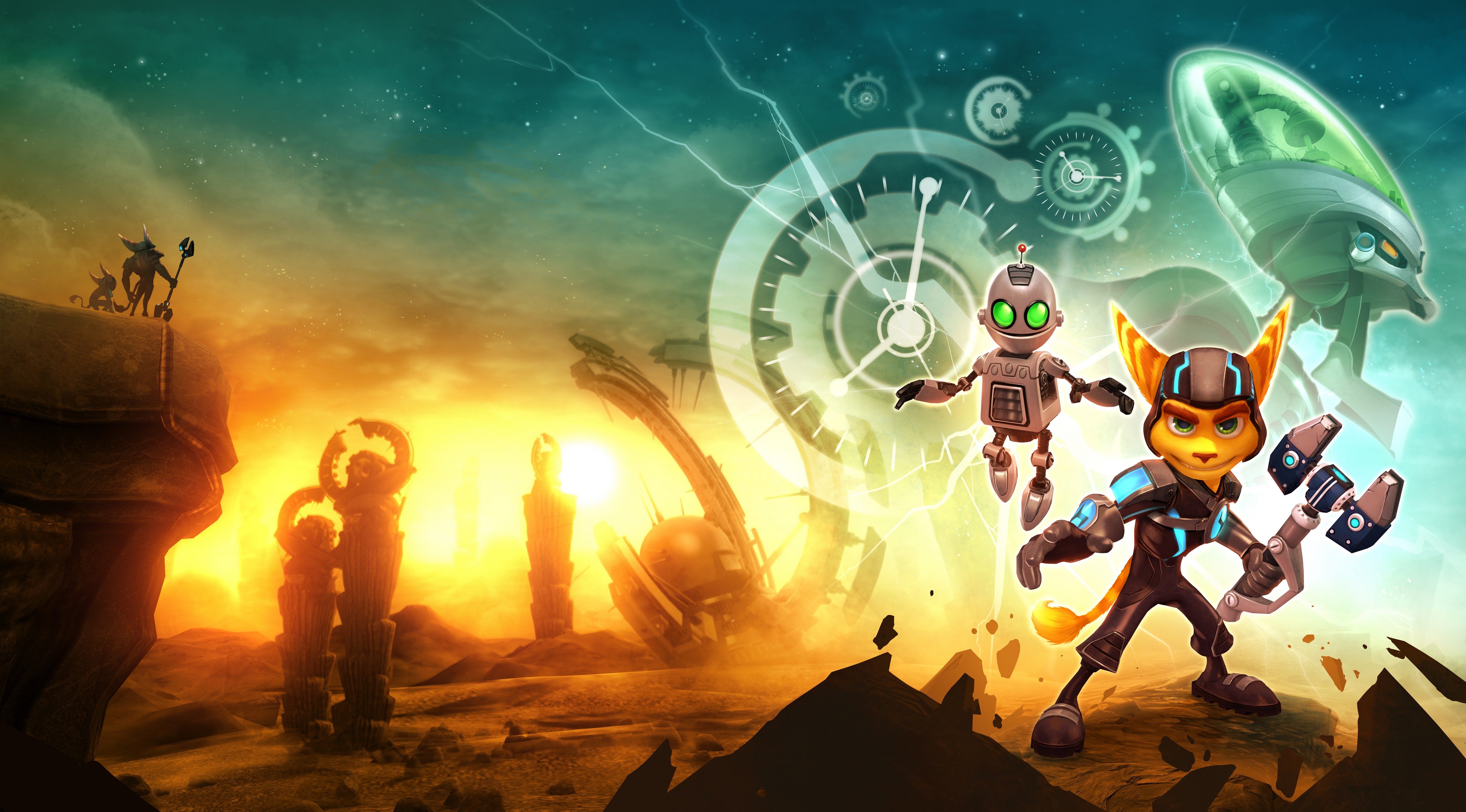 Ratchet &amp; Clank A Dimension Separate Wallpapers