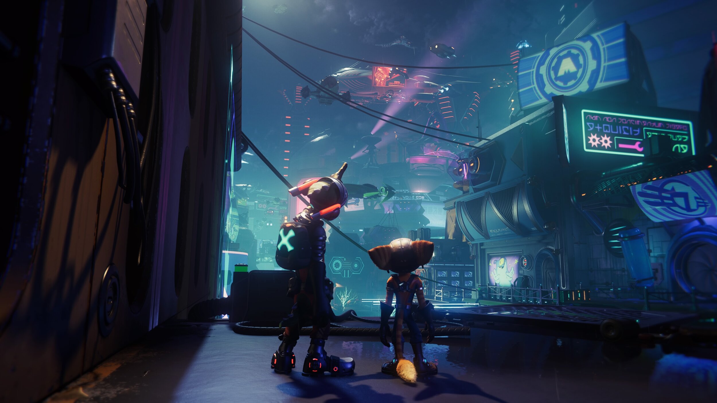 Ratchet &amp; Clank A Dimension Separate Wallpapers