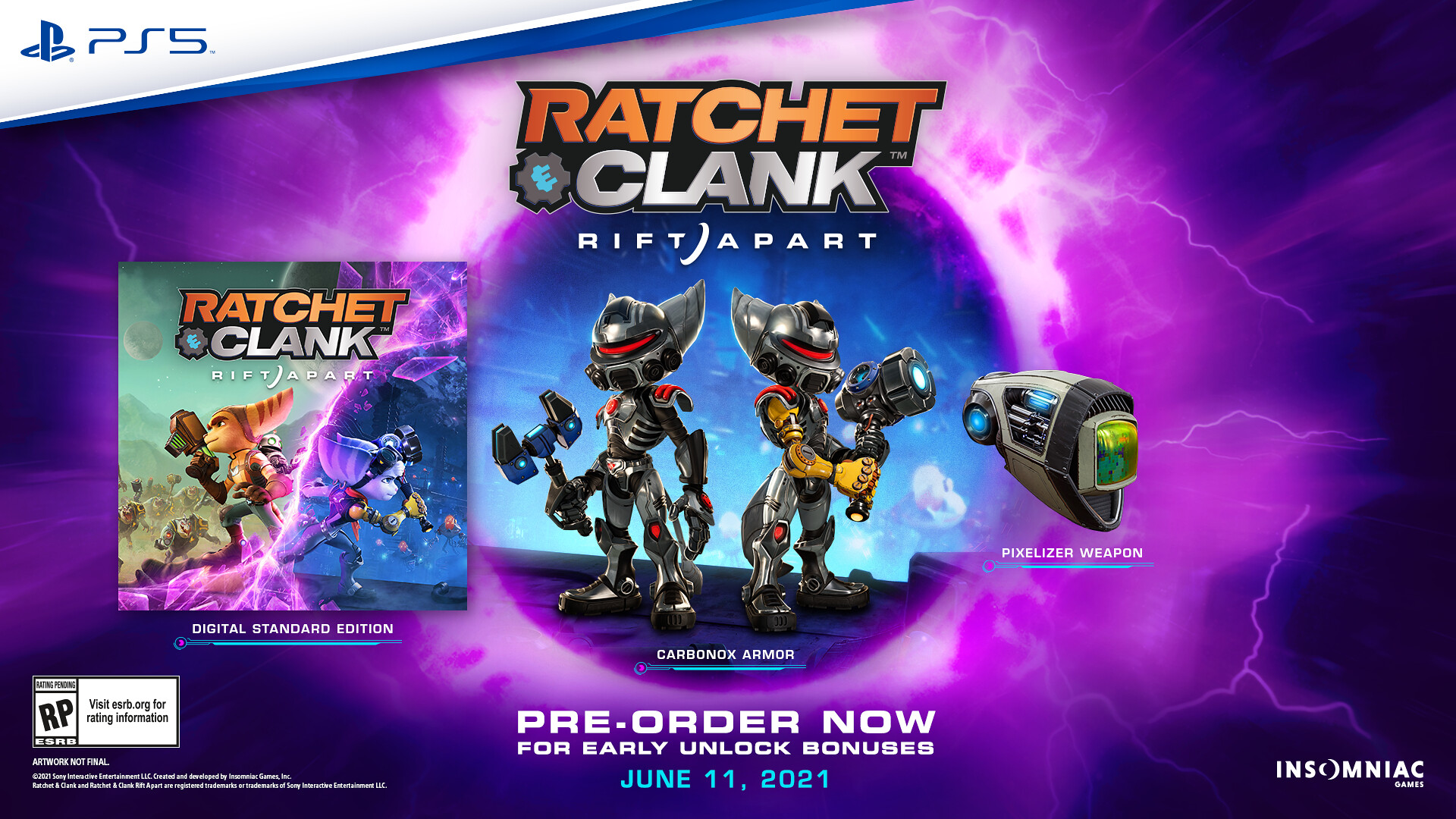 Ratchet &amp; Clank Rift Apart Digital Wallpapers