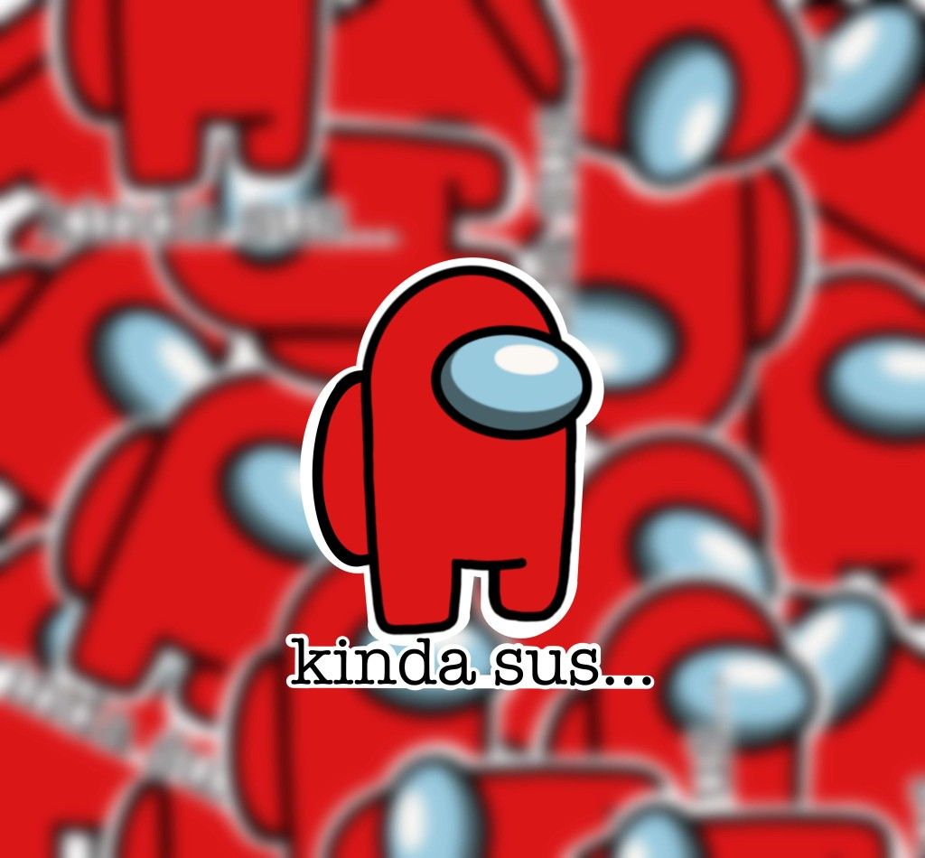 Red SUS Among Us Wallpapers