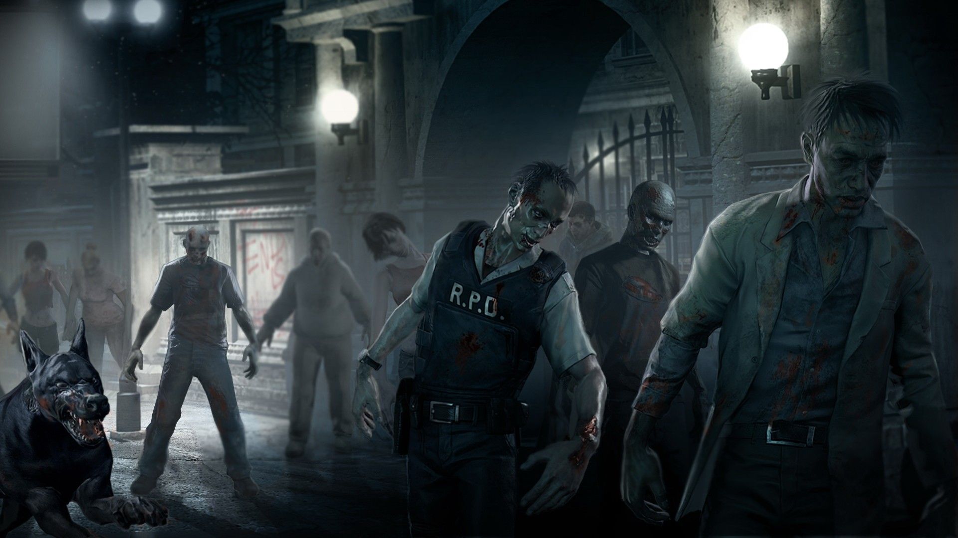 resident evil art Wallpapers