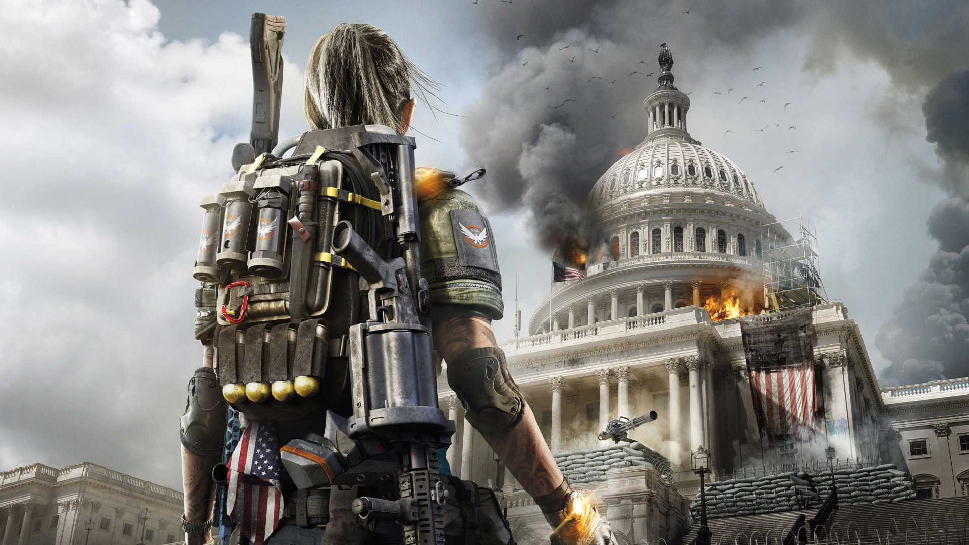 Resident Evil x Tom Clancys The Division 2 Wallpapers