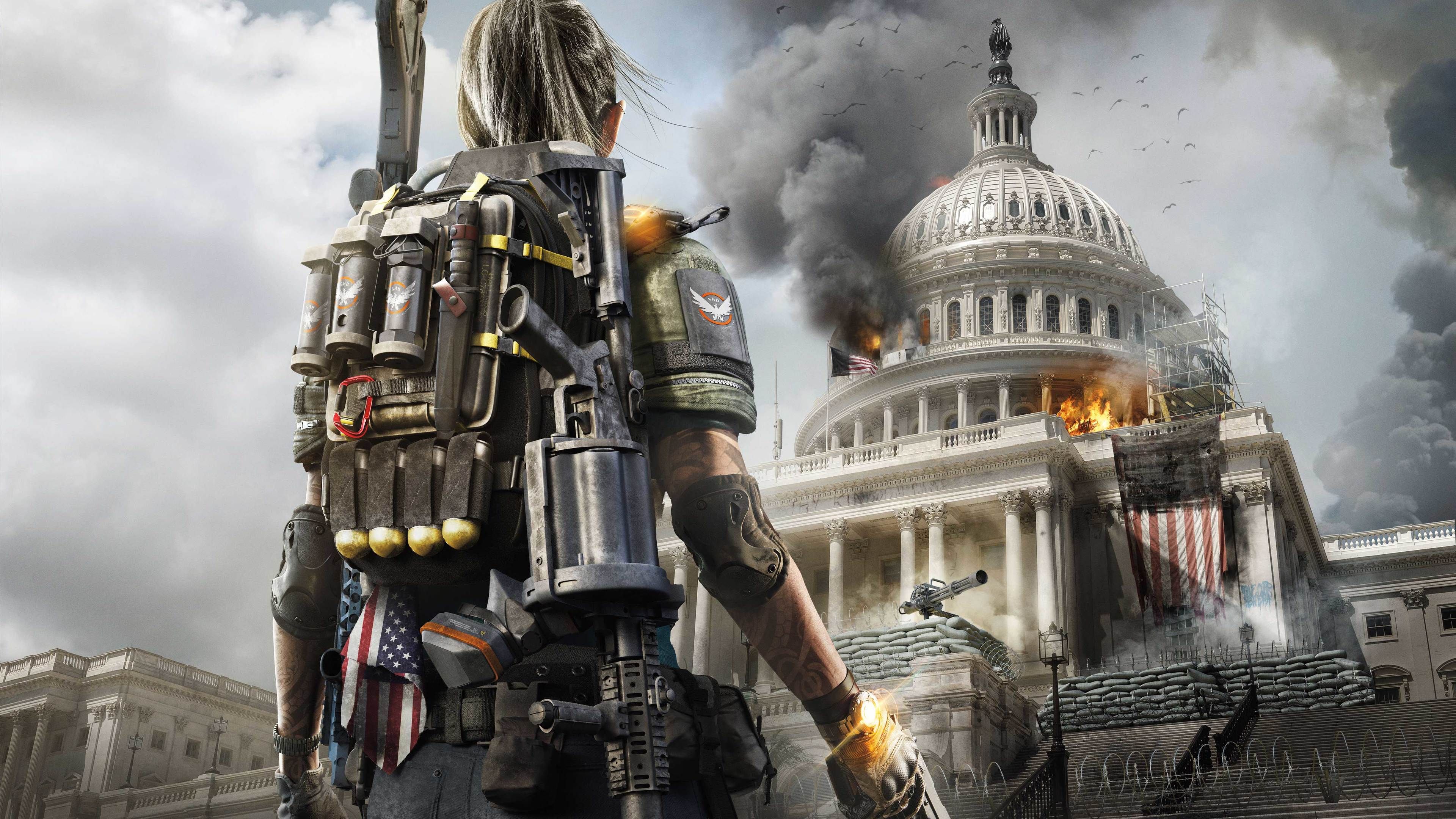 Resident Evil x Tom Clancys The Division 2 Wallpapers