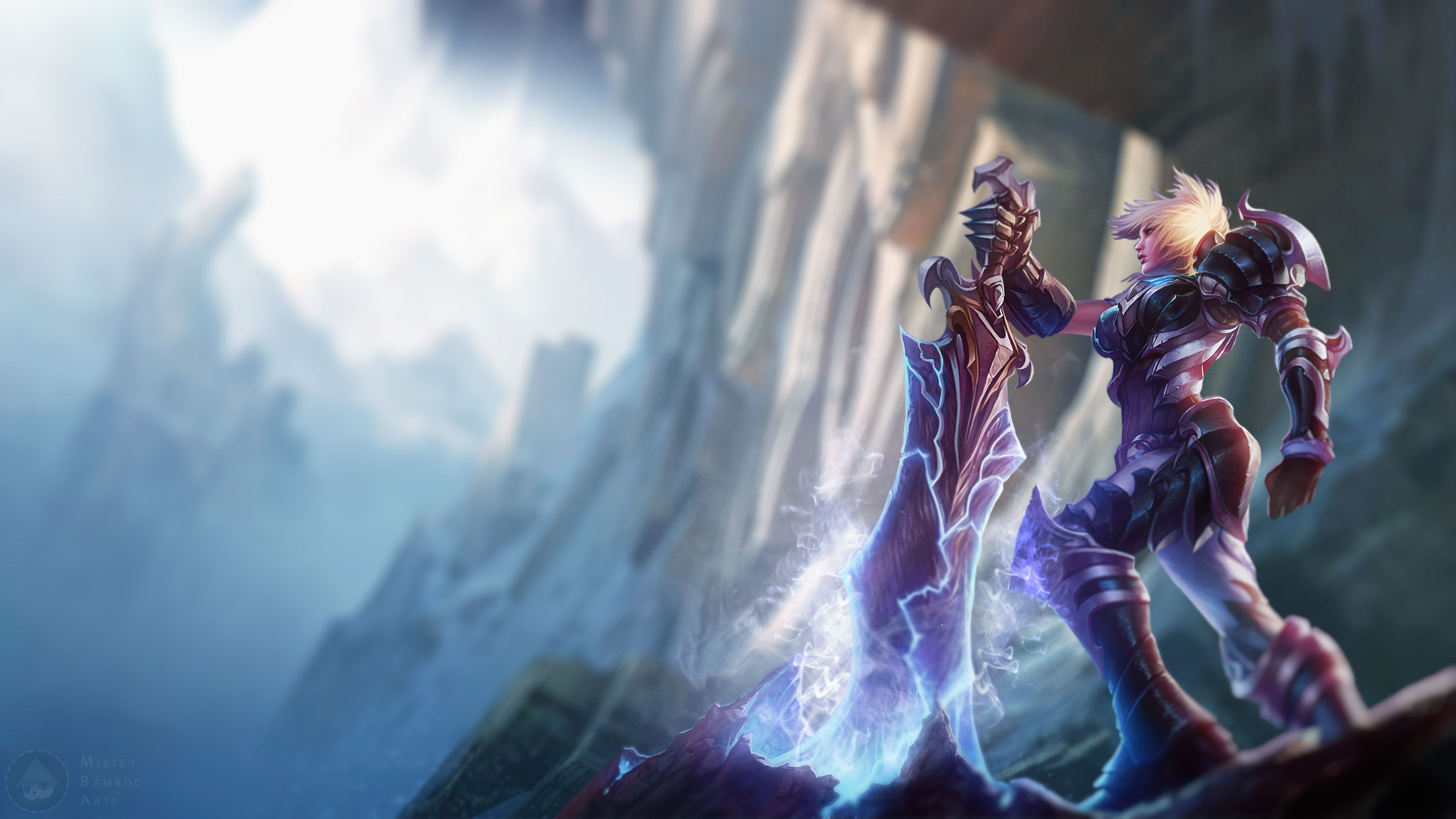 Riven Awaken 8K League Of Legends Wallpapers