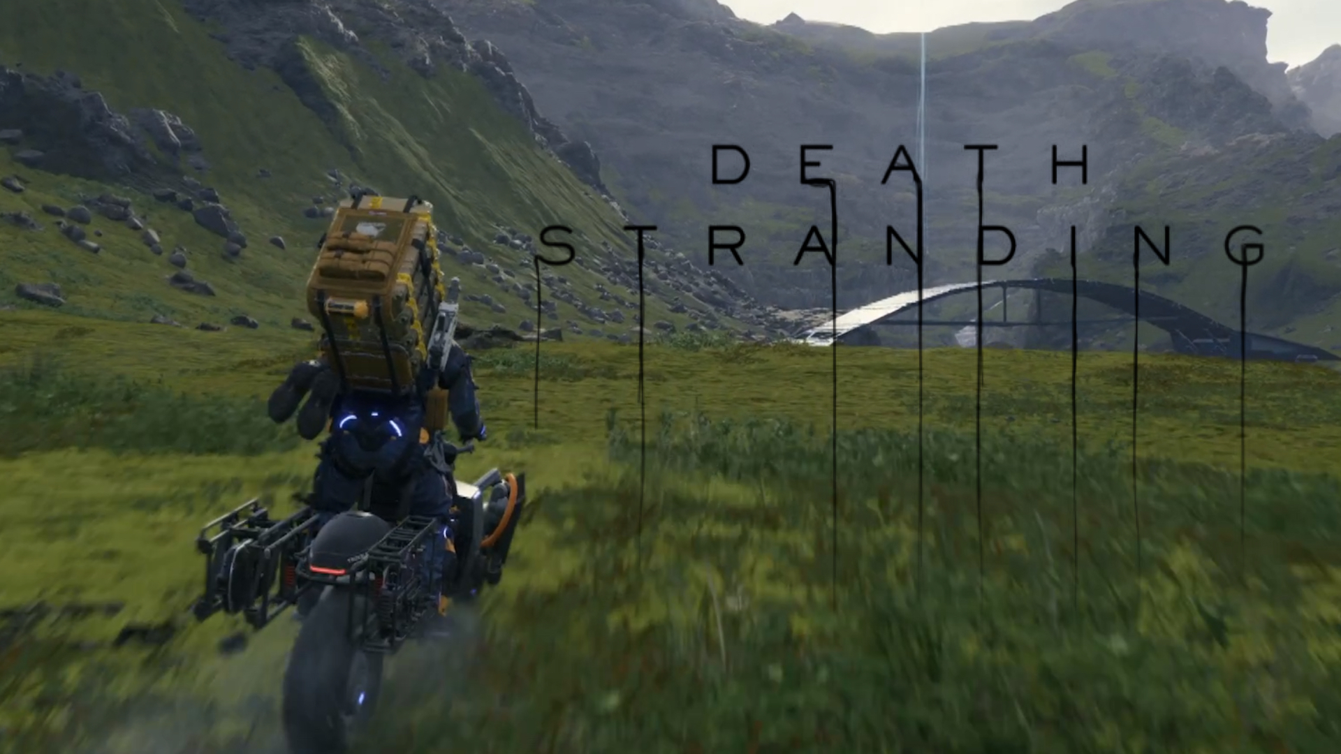 Road Death Stranding Minimal Wallpapers