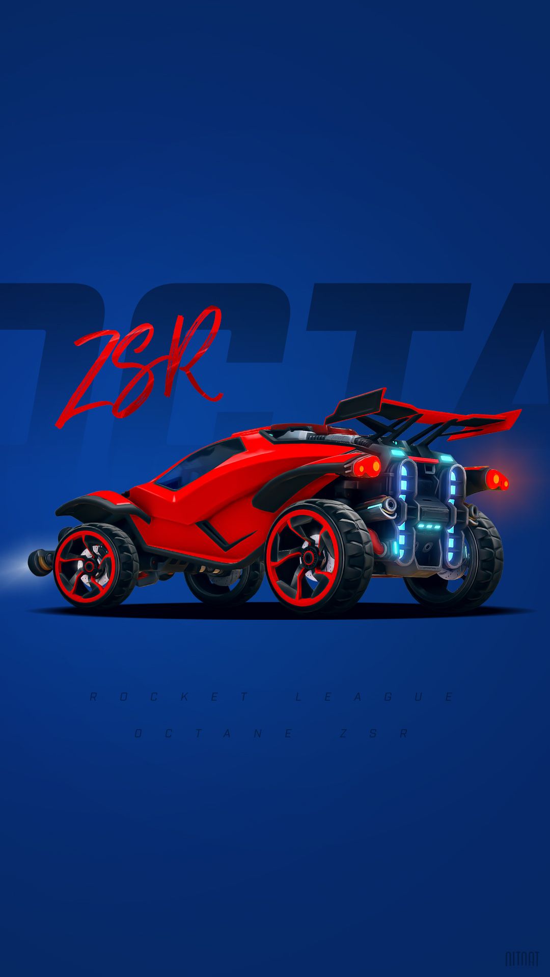 Rocket League Blueistic Vehicle Wallpapers