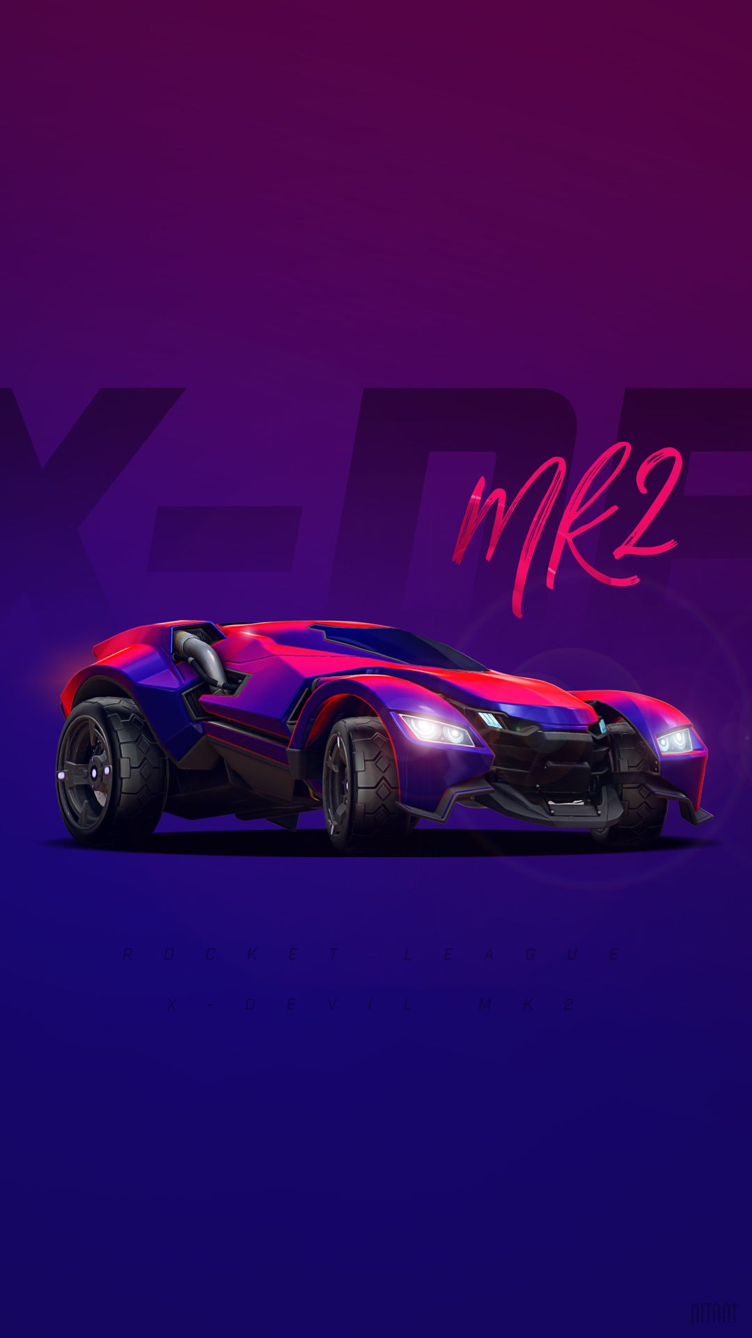 Rocket League Blueistic Vehicle Wallpapers