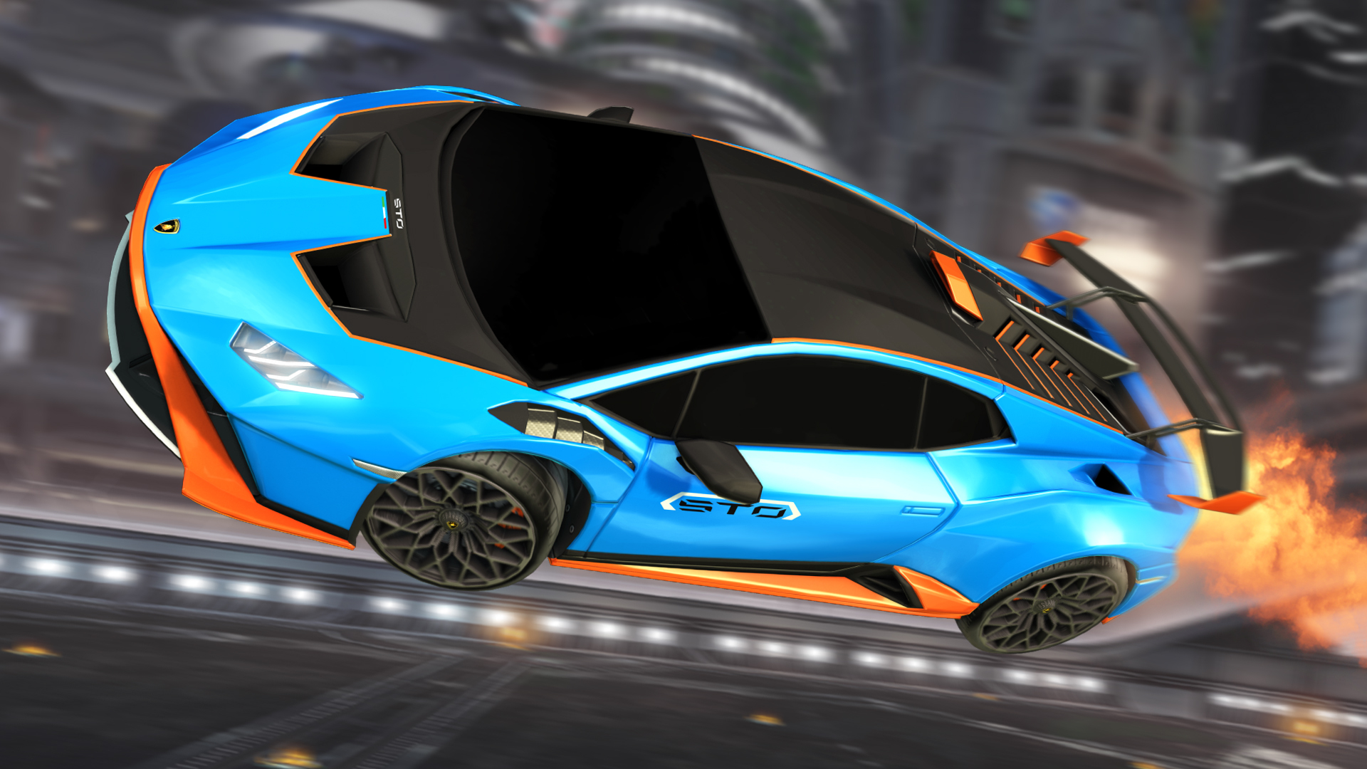 Rocket League Green Car Wallpapers