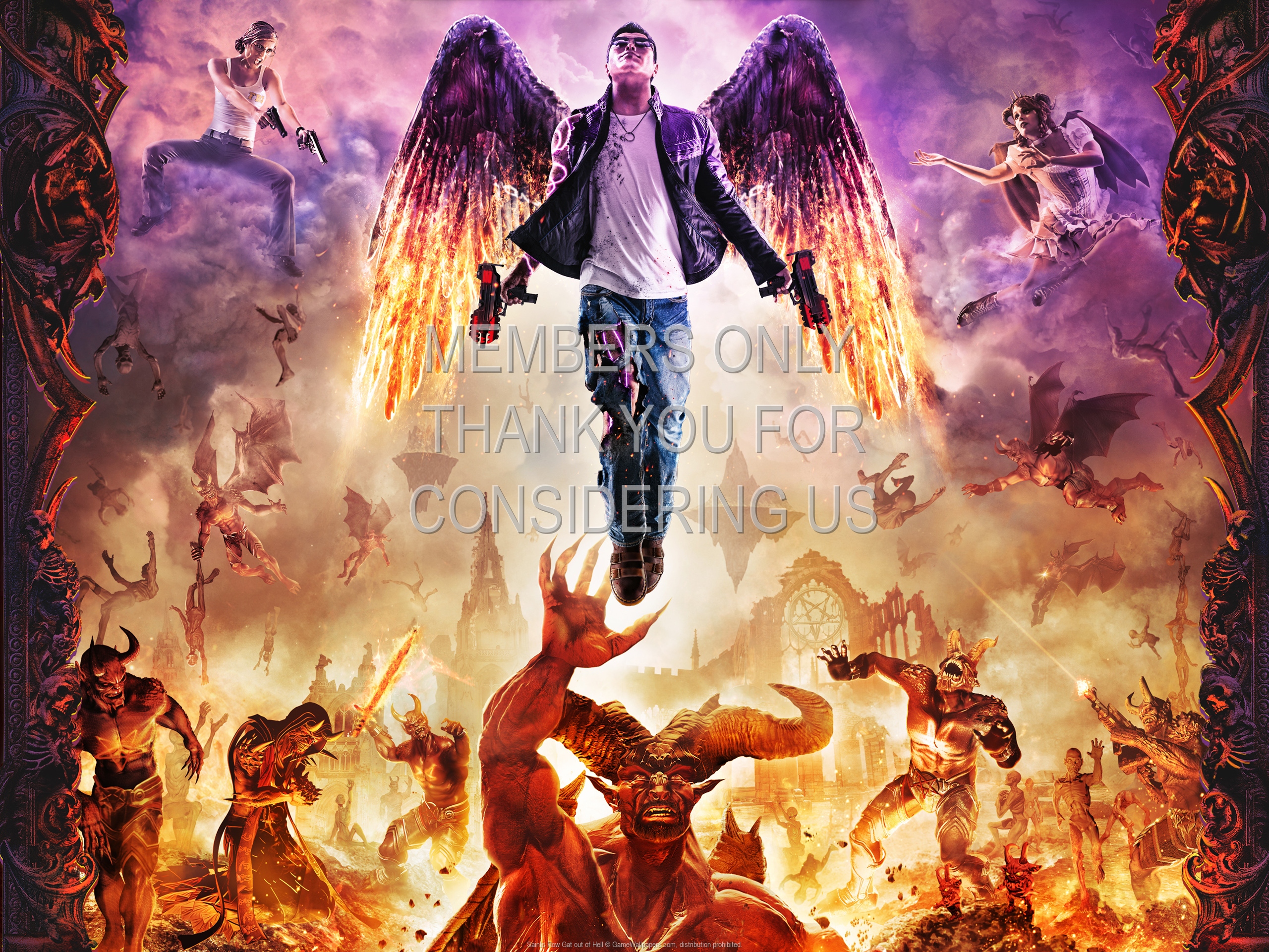 Saints Row: Gat Out Of Hell Wallpapers