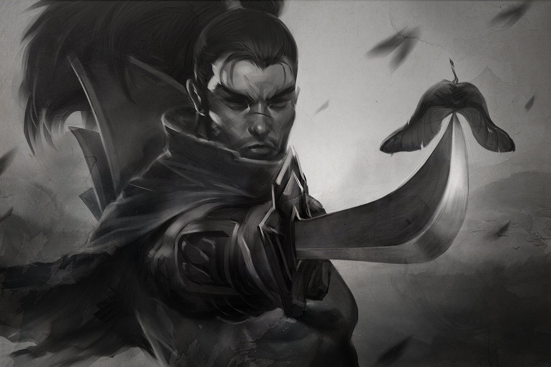 Samurai Yone League Of Legends 8K Wallpapers