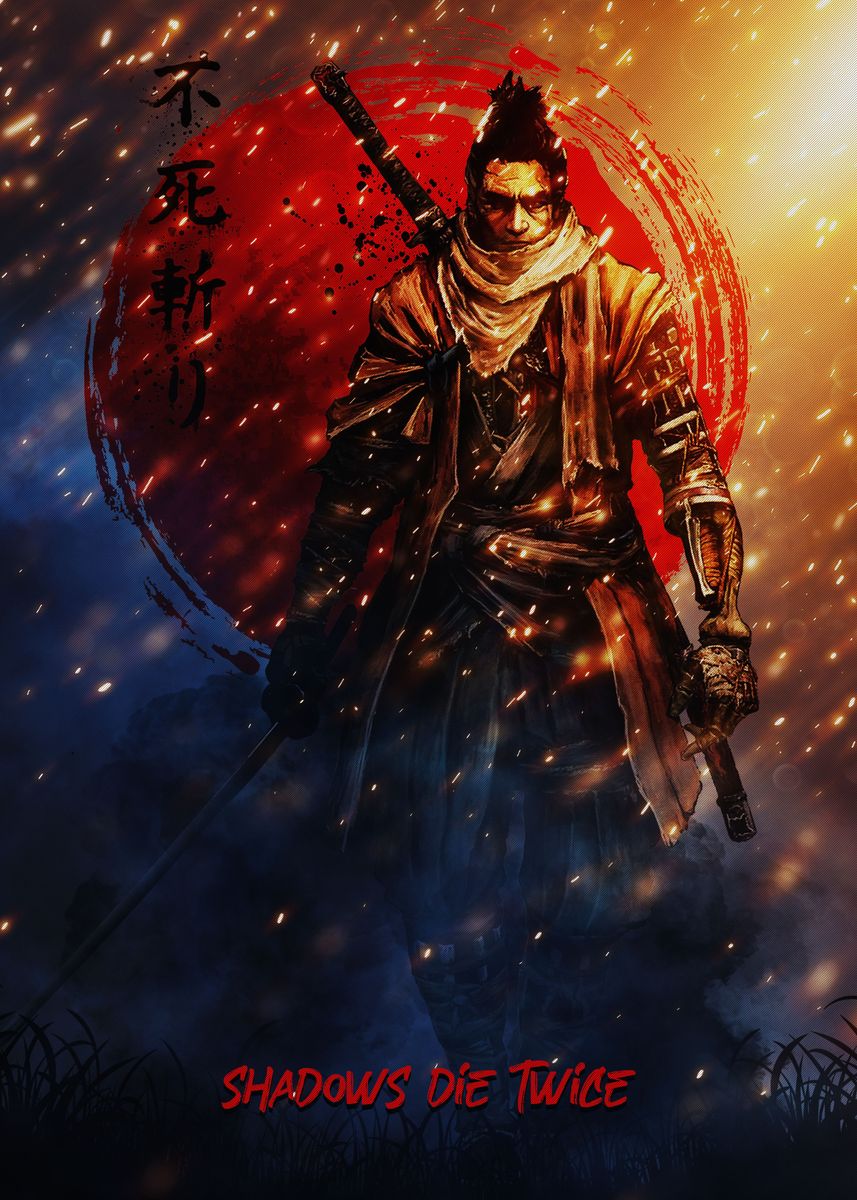 Sekiro Sekiro Shadows Die Twice Cool Samurai Poster Wallpapers