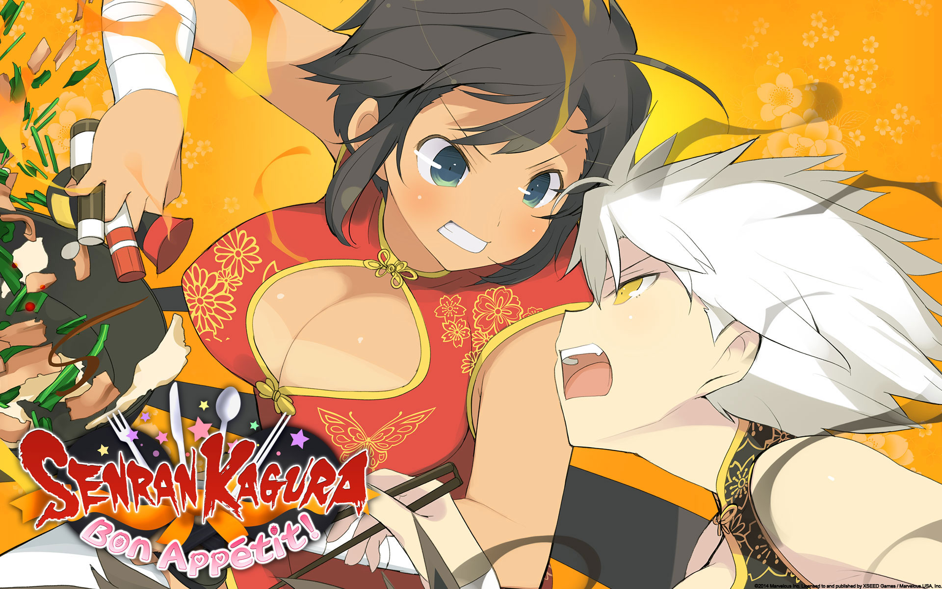 Senran Kagura Bon Appetit! Wallpapers