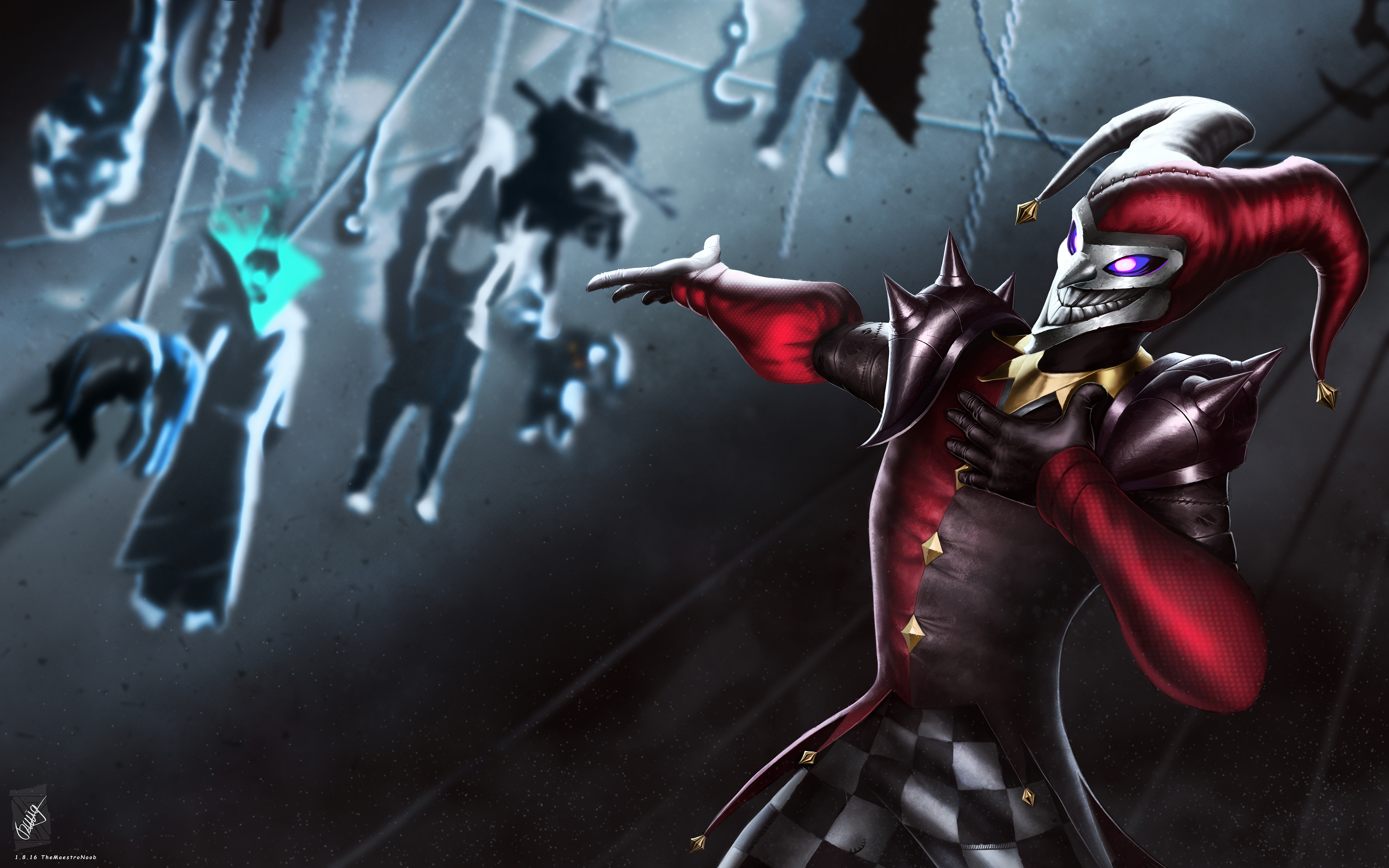 Shaco HD League Of Legends Wallpapers