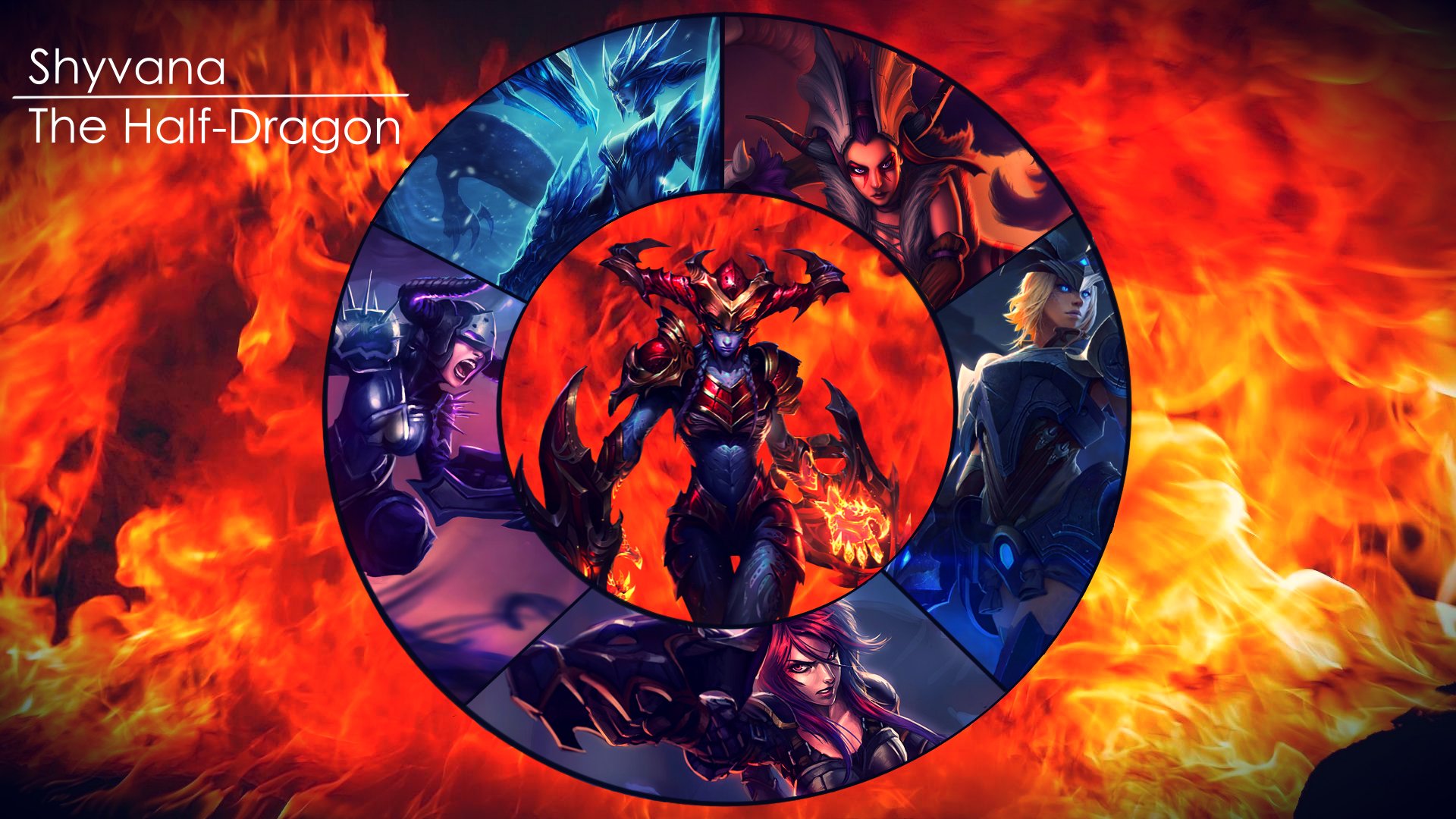 Shyvana League Of Legends Wallpapers