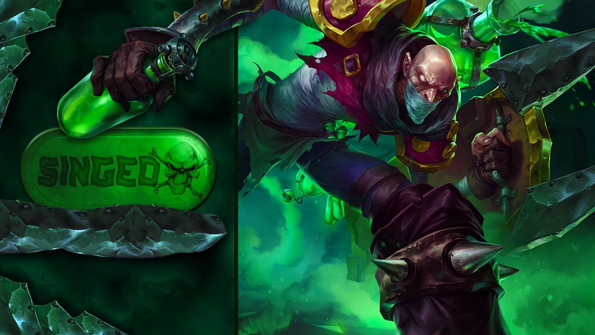 Singed League Of Legends Wallpapers