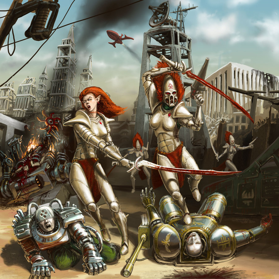 Sisters of battle Warhammer 40k Wallpapers
