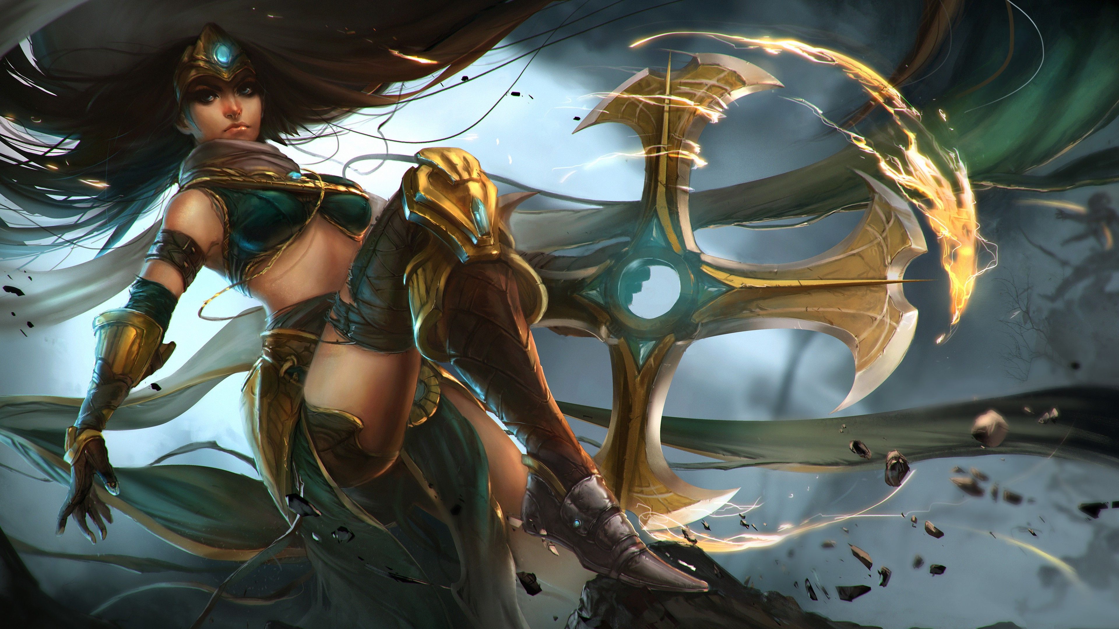 Sivir League Of Legends 8K Wallpapers