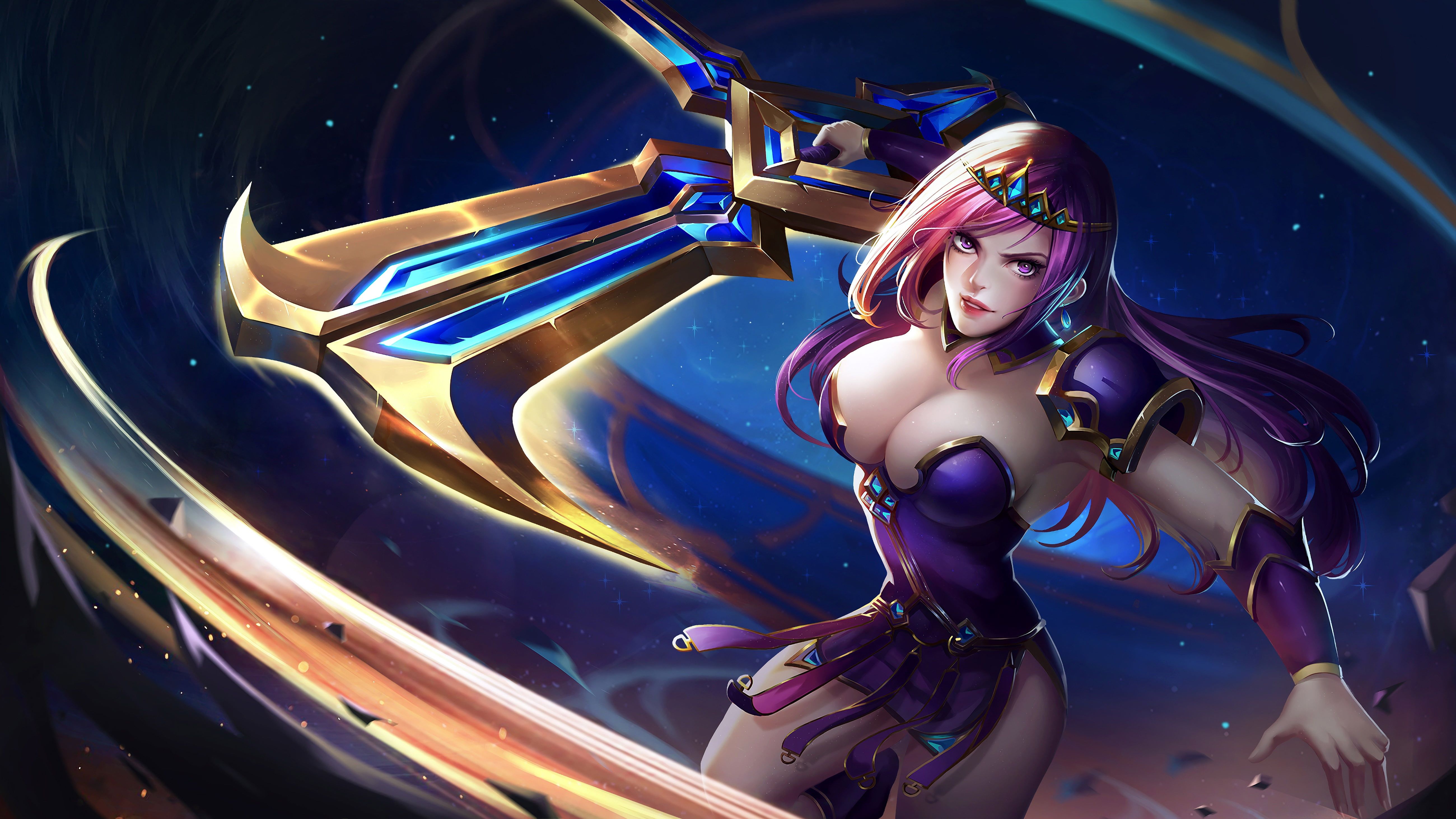 Sivir League Of Legends 8K Wallpapers