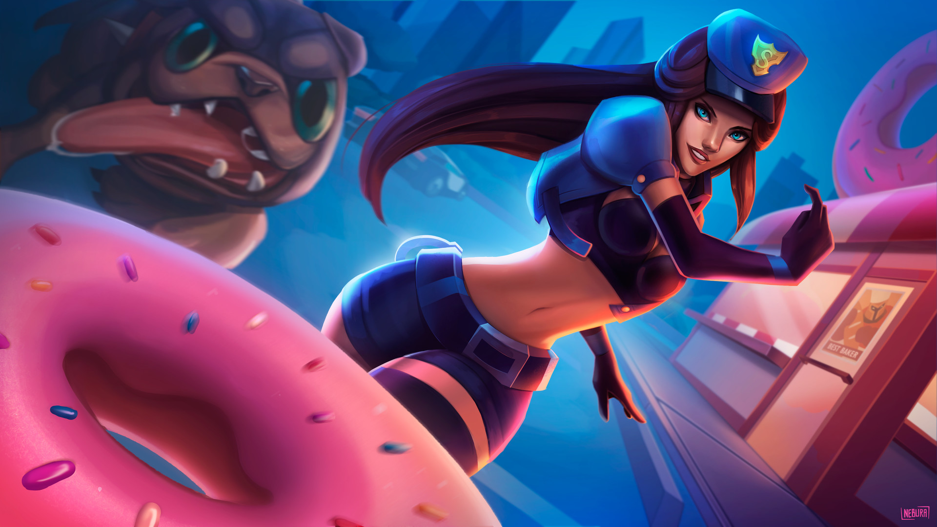 Sivir League Of Legends 8K Wallpapers